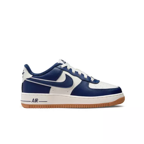 Kids Nike Air Force 1 Canvas Midnight Navy / Gold (Size 3) DS — Roots