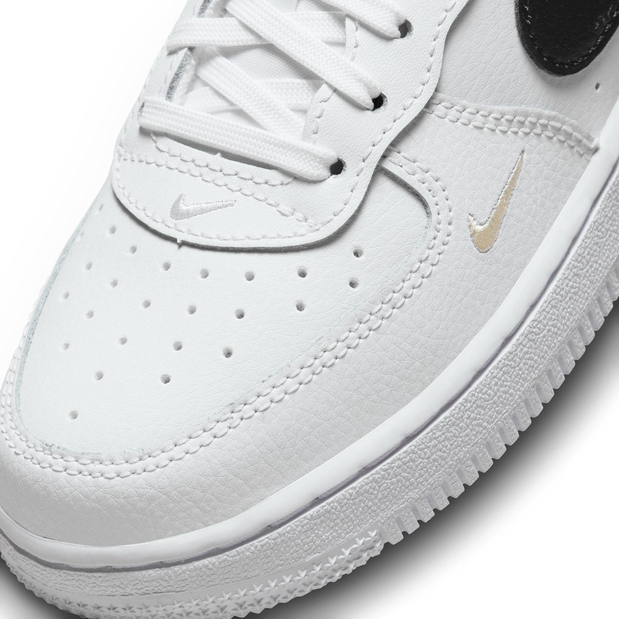 Nike Force 1 Low SE "40th" Preschool Kids' Shoe - WHITE/BLACK Thumbnail View 2