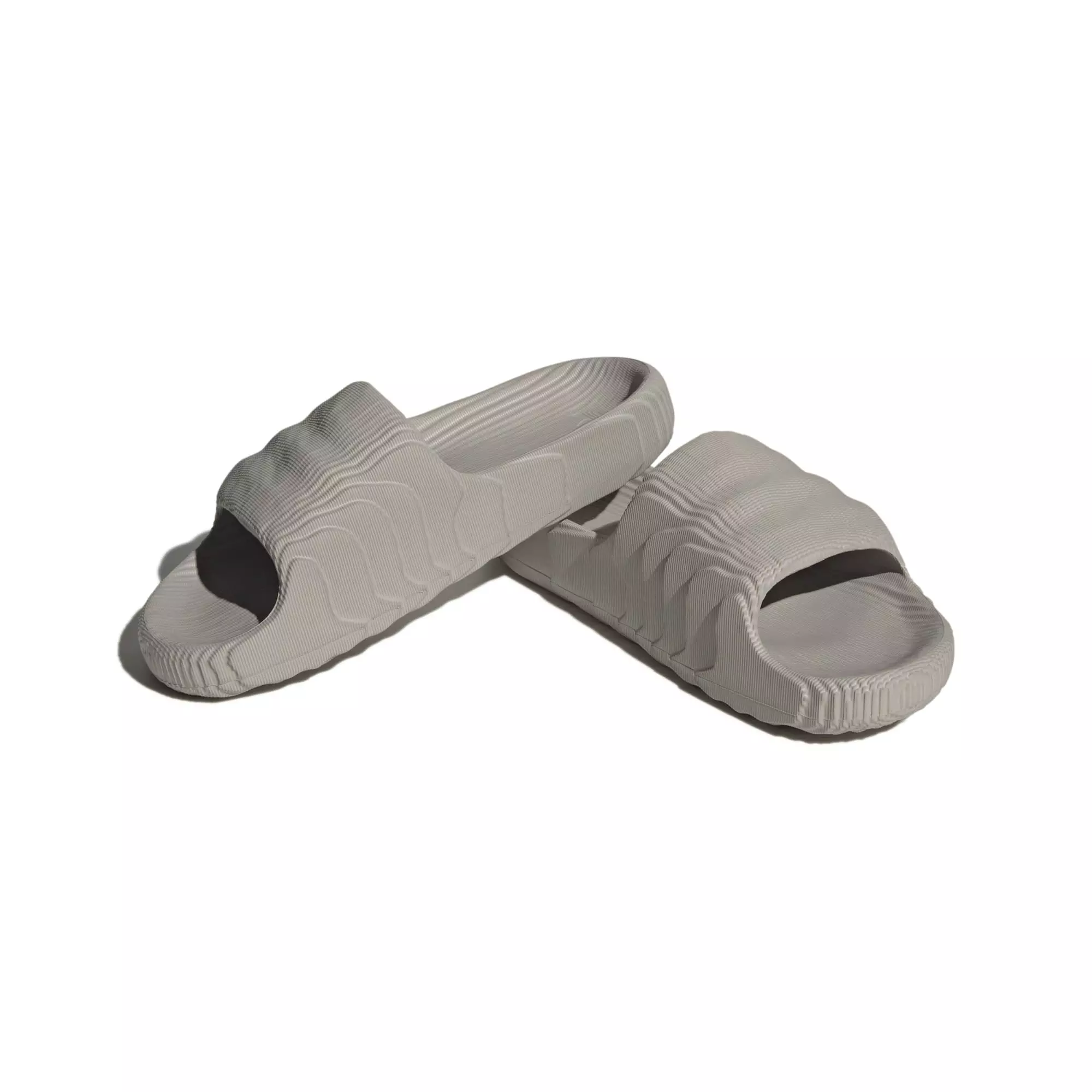 adidas Adilette 22 "Lt Brown" Grade School Boys' Slide - LT BROWN