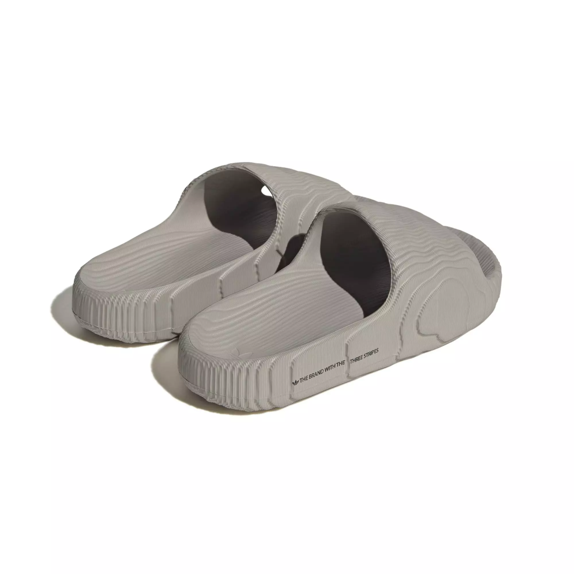 adidas Adilette 22 "Lt Brown" Grade School Boys' Slide - LT BROWN