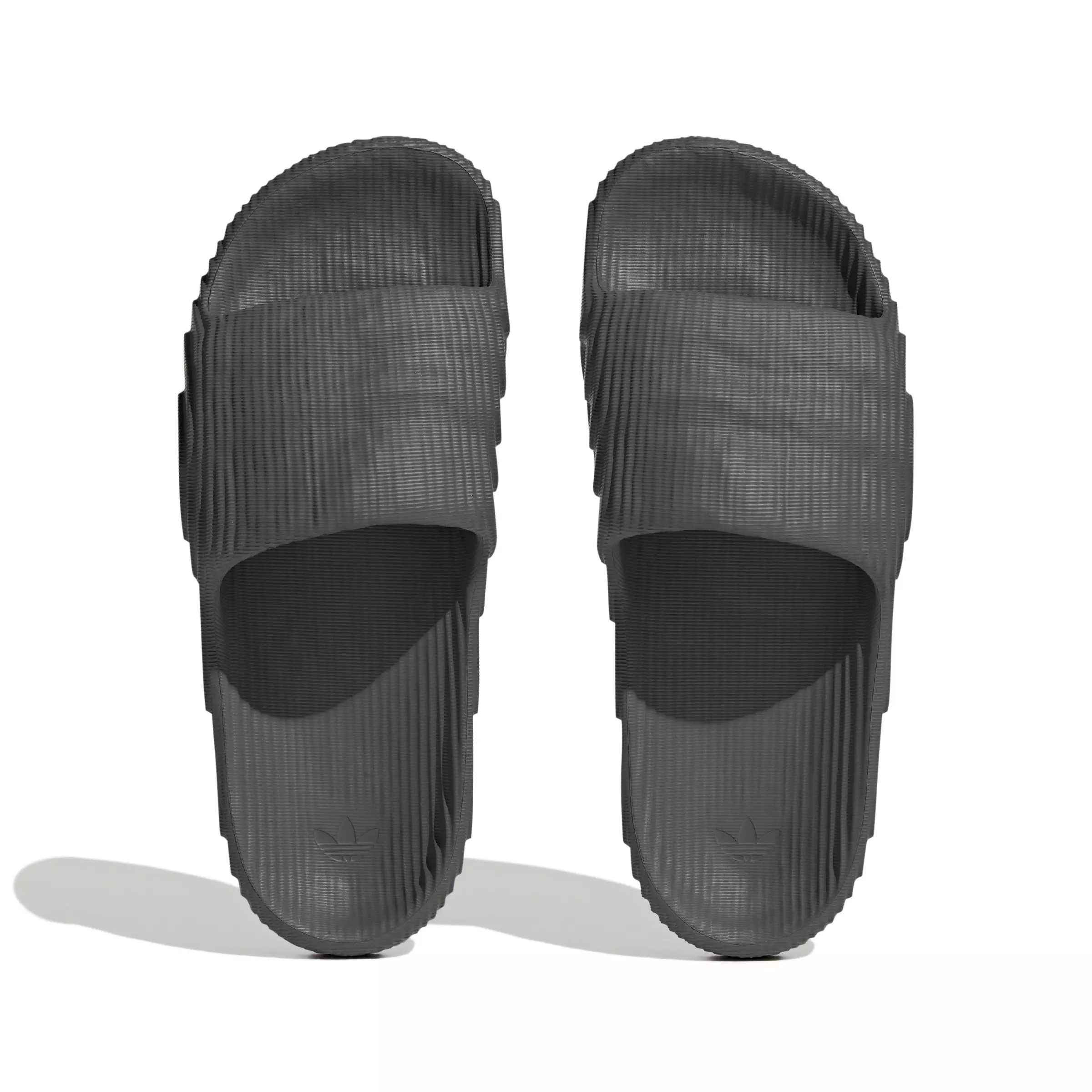 adidas Adilette 22 "Dark Grey" Grade School Boys' Slide - GREY