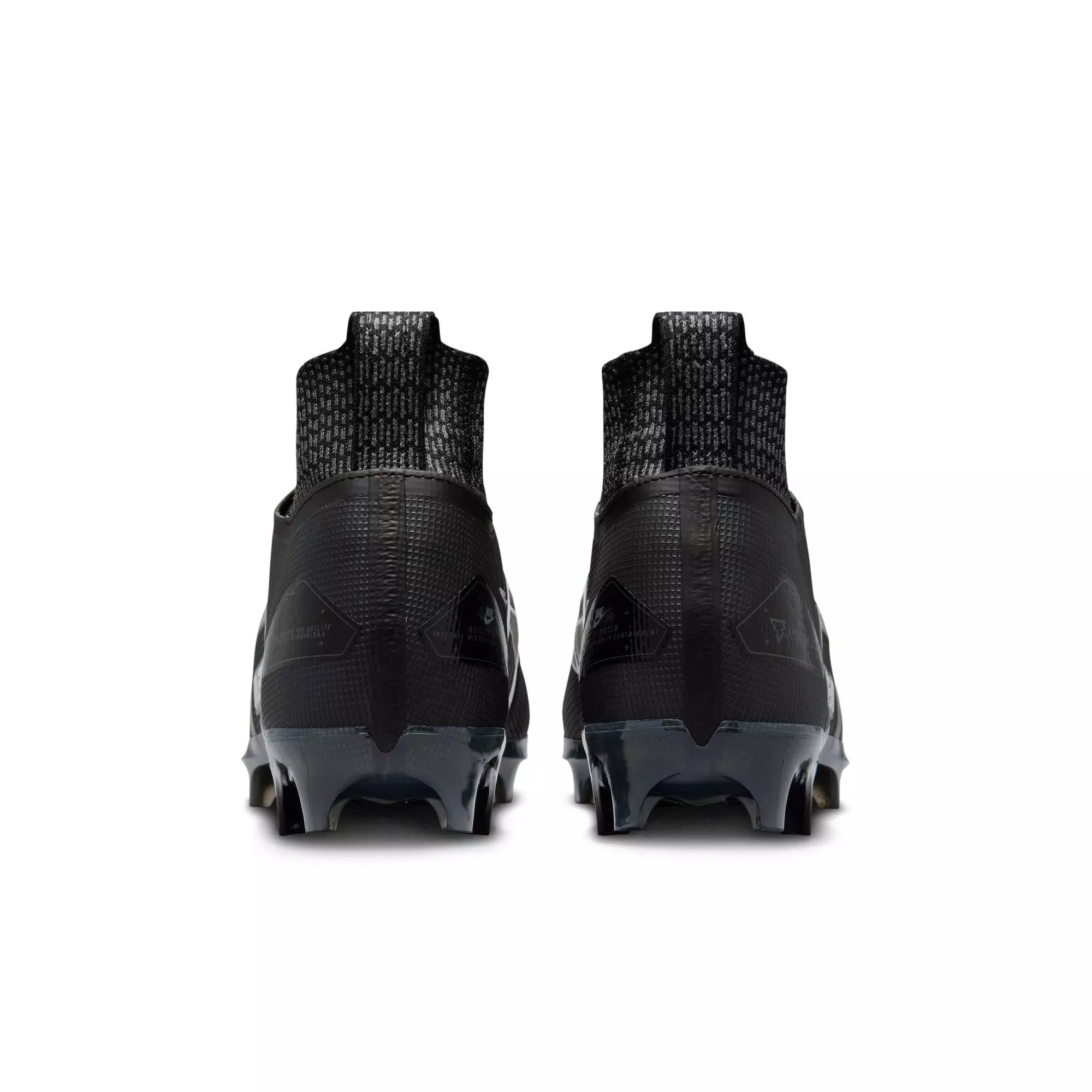 Nike Alpha Menace Elite 3 "Black/White/Iron Grey" Men's Football Cleat - BLACK/WHITE