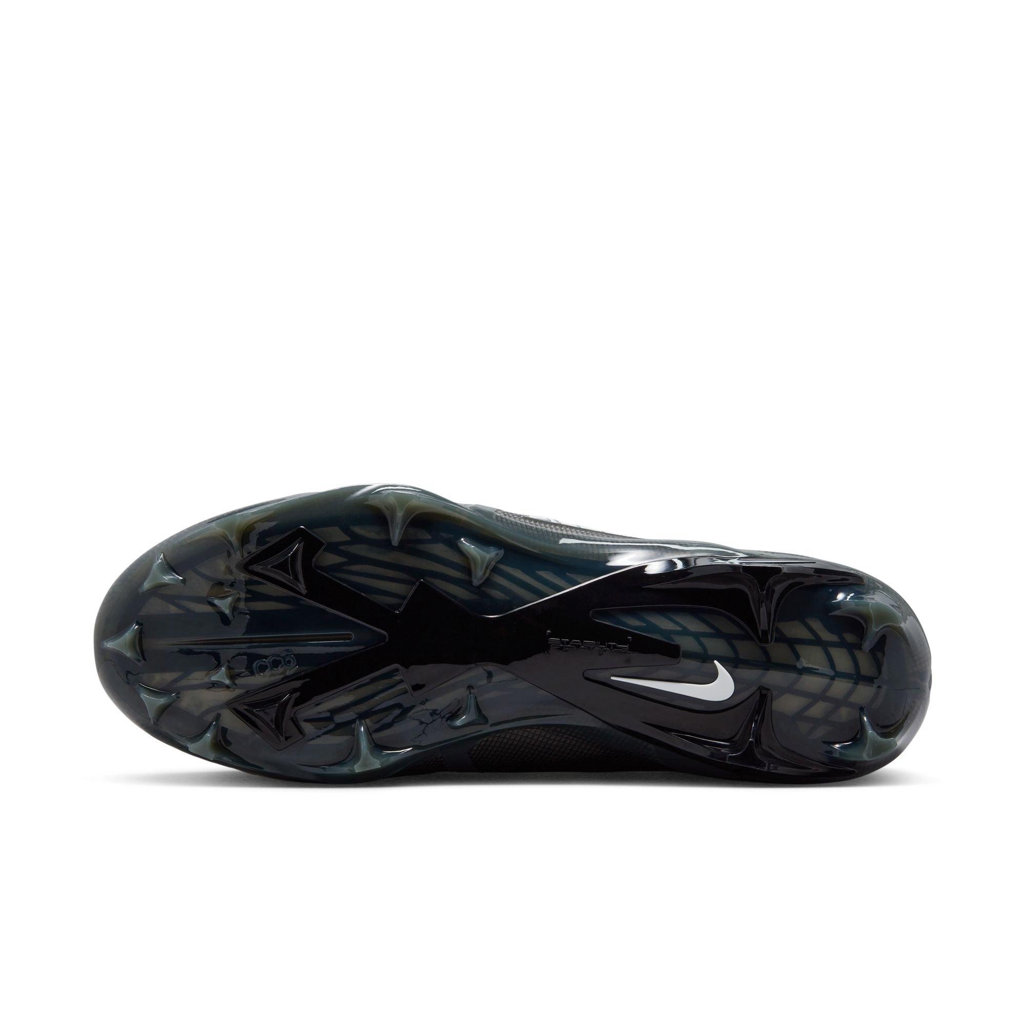 Nike Alpha Menace Elite 3 "Black/White/Iron Grey" Men's Football Cleat - BLACK/WHITE Thumbnail View 8