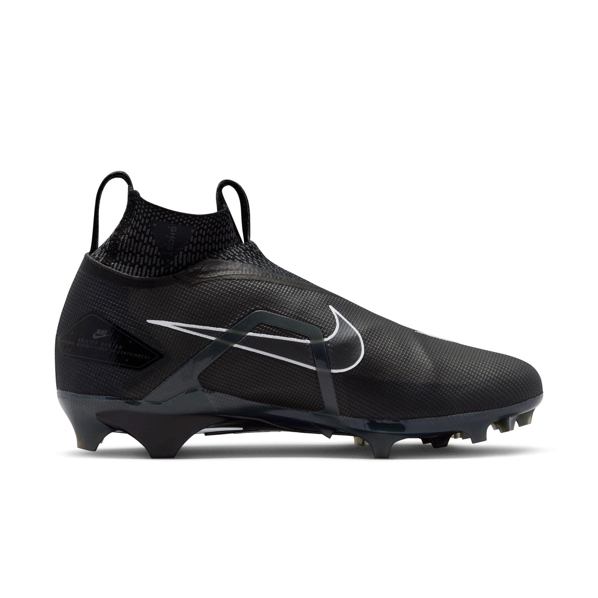 Nike Alpha Menace Elite 3 "Black/White/Iron Grey" Men's Football Cleat - BLACK/WHITE Thumbnail View 2