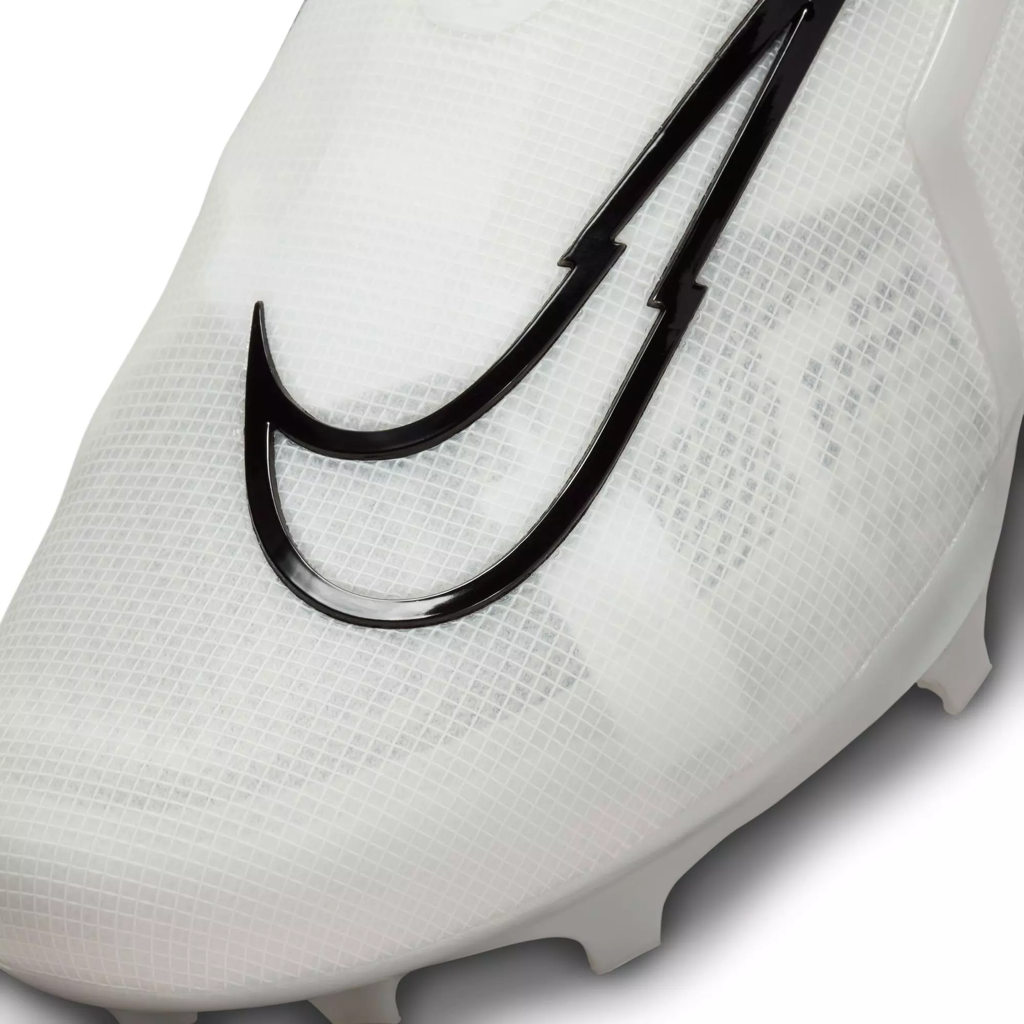 Nike Alpha Menace Elite 3 "White/Black/Pure Platinum" Men's Football Cleat - WHITE/BLACK