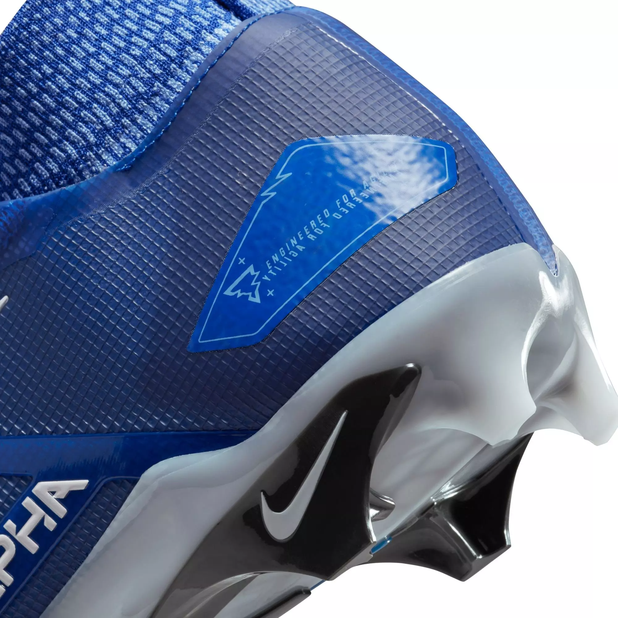 Nike Alpha Menace Elite 3 "Game Royal/White/University Blue" Men's Football Cleat - ROYAL/WHITE