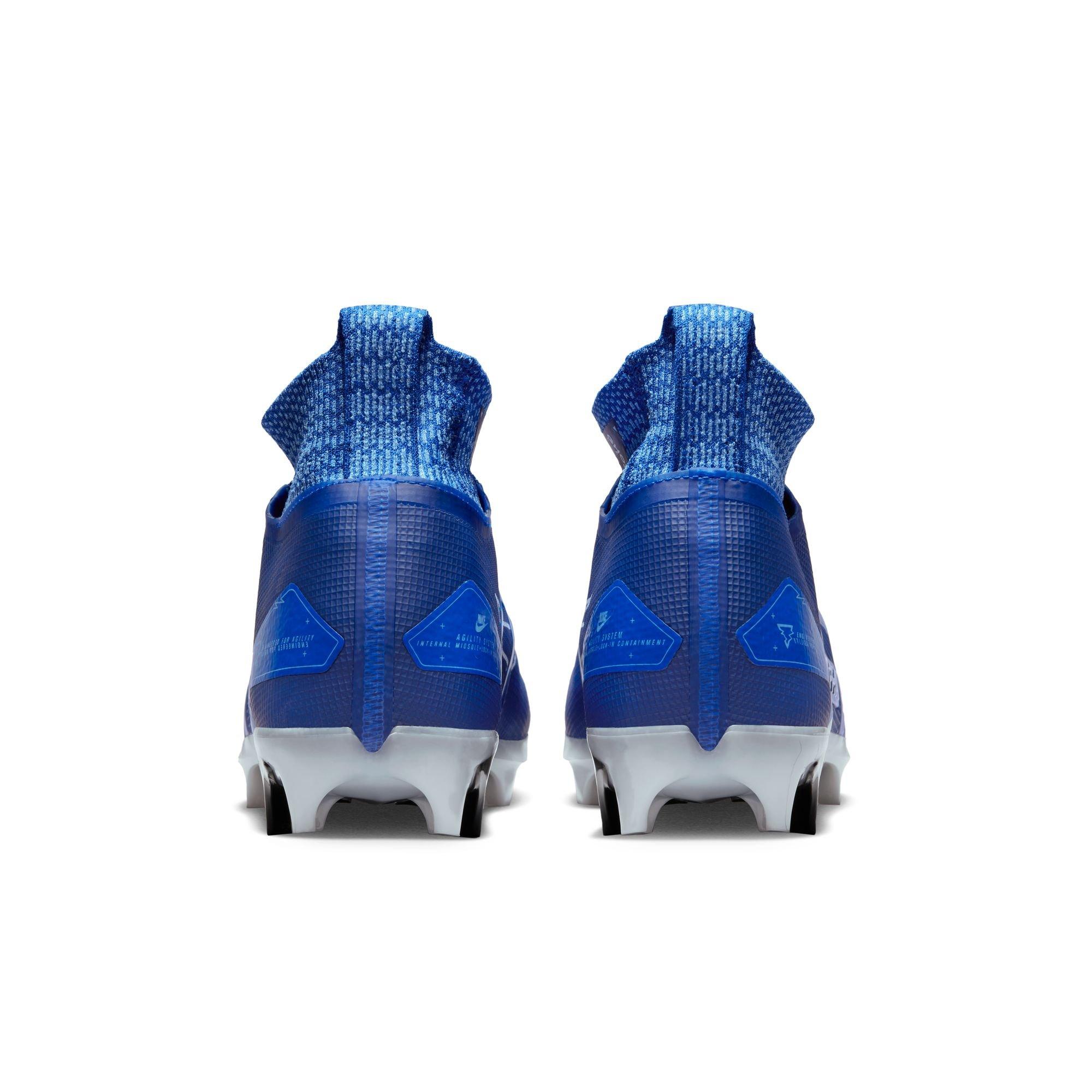 Nike Alpha Menace Elite 3 "Game Royal/White/University Blue" Men's Football Cleat - ROYAL/WHITE Thumbnail View 5