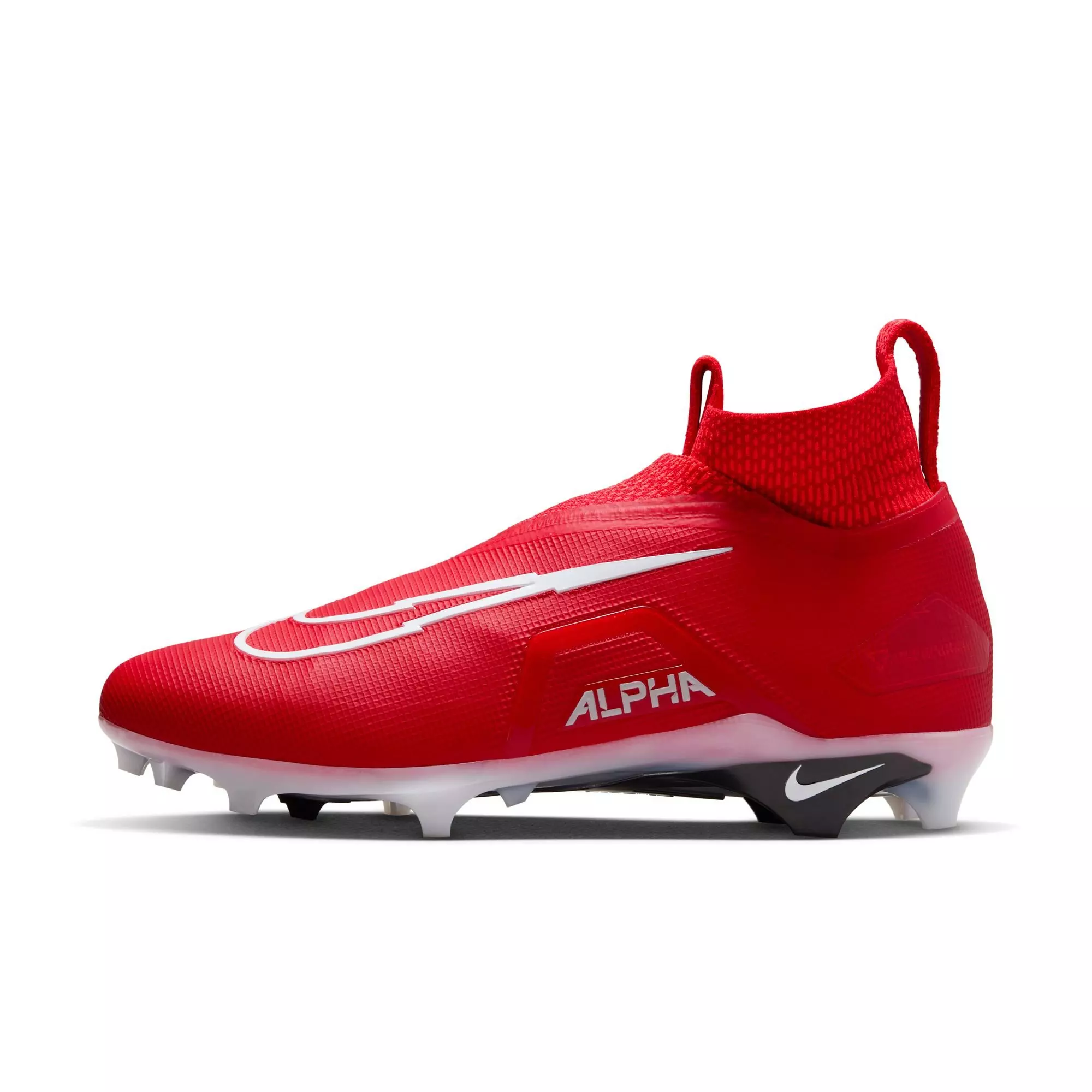 Nike Alpha Menace Elite 3 "University Red/White/Bright Crimson" Men's Football Cleat - RED/WHITE