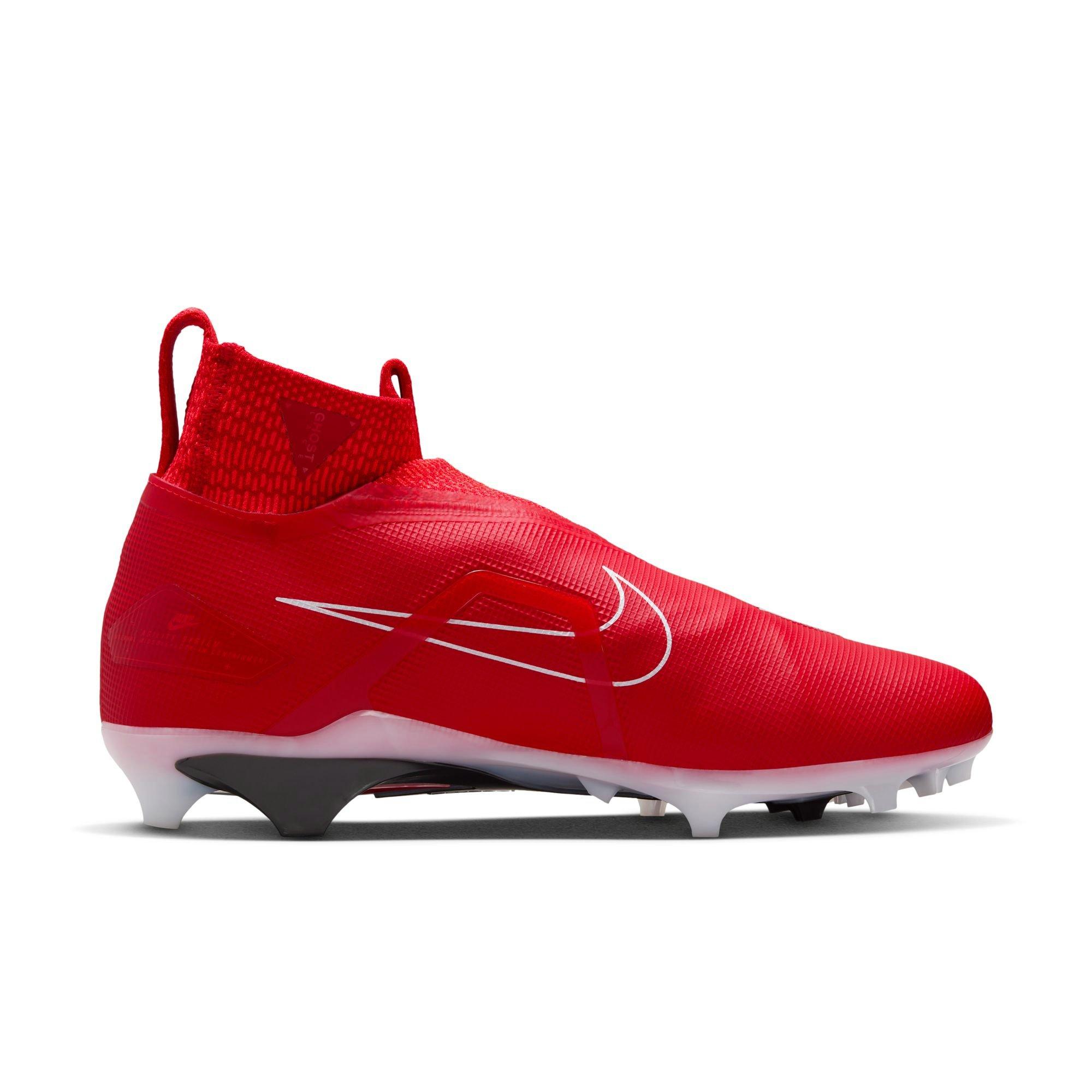 All red cleats football hotsell