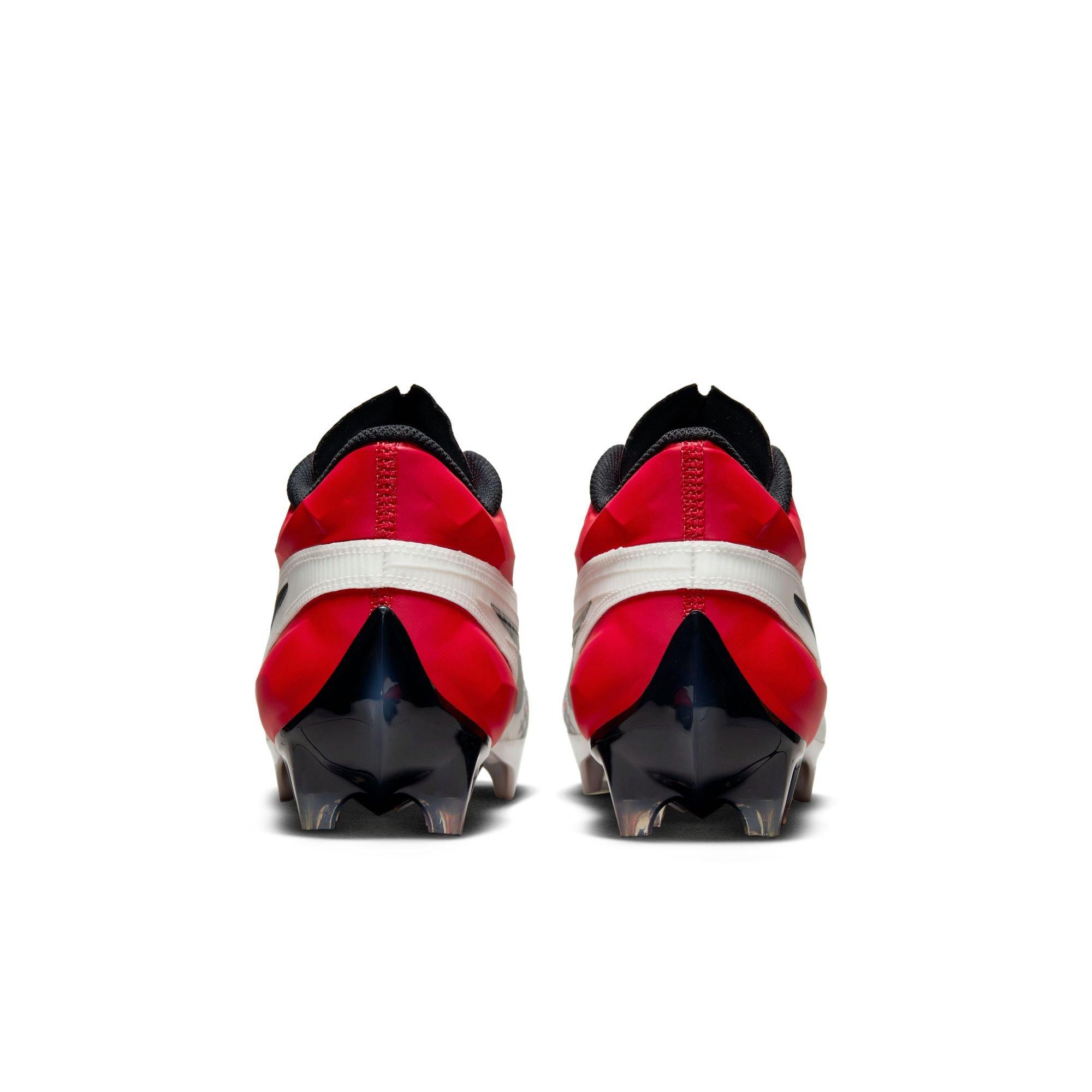 Nike Vapor Edge Elite 360 2 "University Red/White" Men's Football Cleat - RED/WHITE Thumbnail View 5