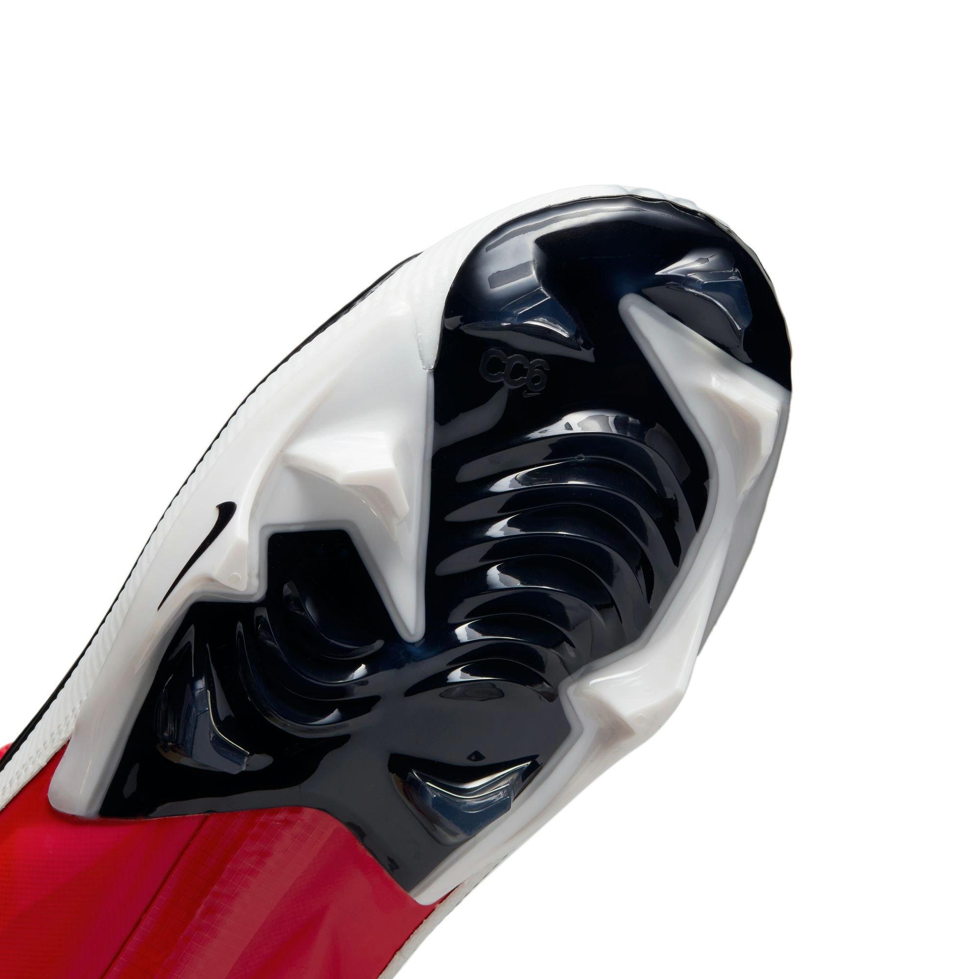 Nike Vapor Edge Elite 360 2 "University Red/White" Men's Football Cleat - RED/WHITE Thumbnail View 9