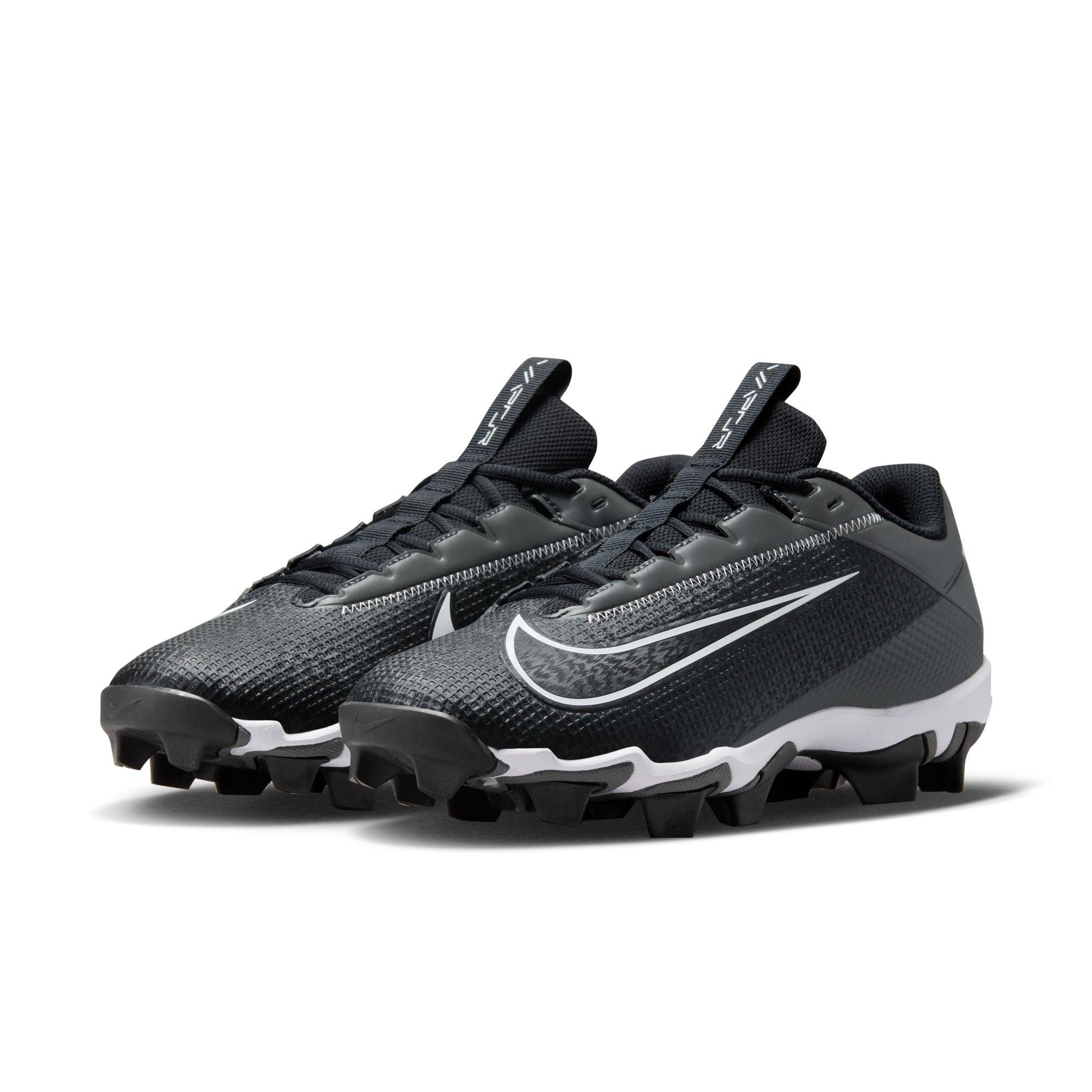 Nike Vapor Edge Shark 2 "Black/White/Iron Grey" Men's Football Cleat - BLACK/WHITE/GREY Thumbnail View 6
