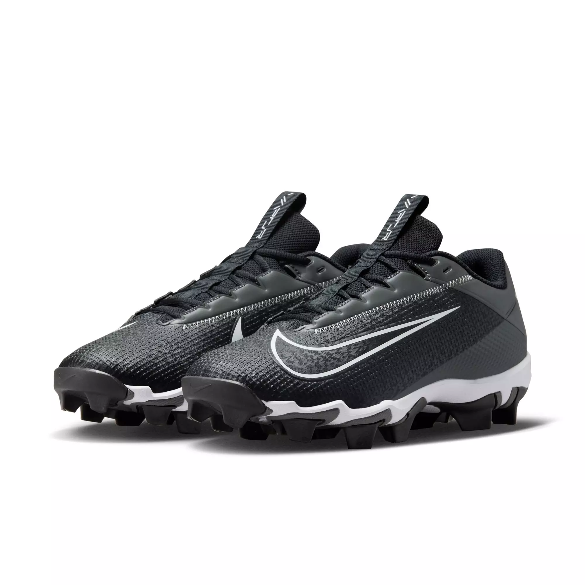 Nike Vapor Edge Shark 2 "Black/White/Iron Grey" Men's Football Cleat - BLACK/WHITE/GREY