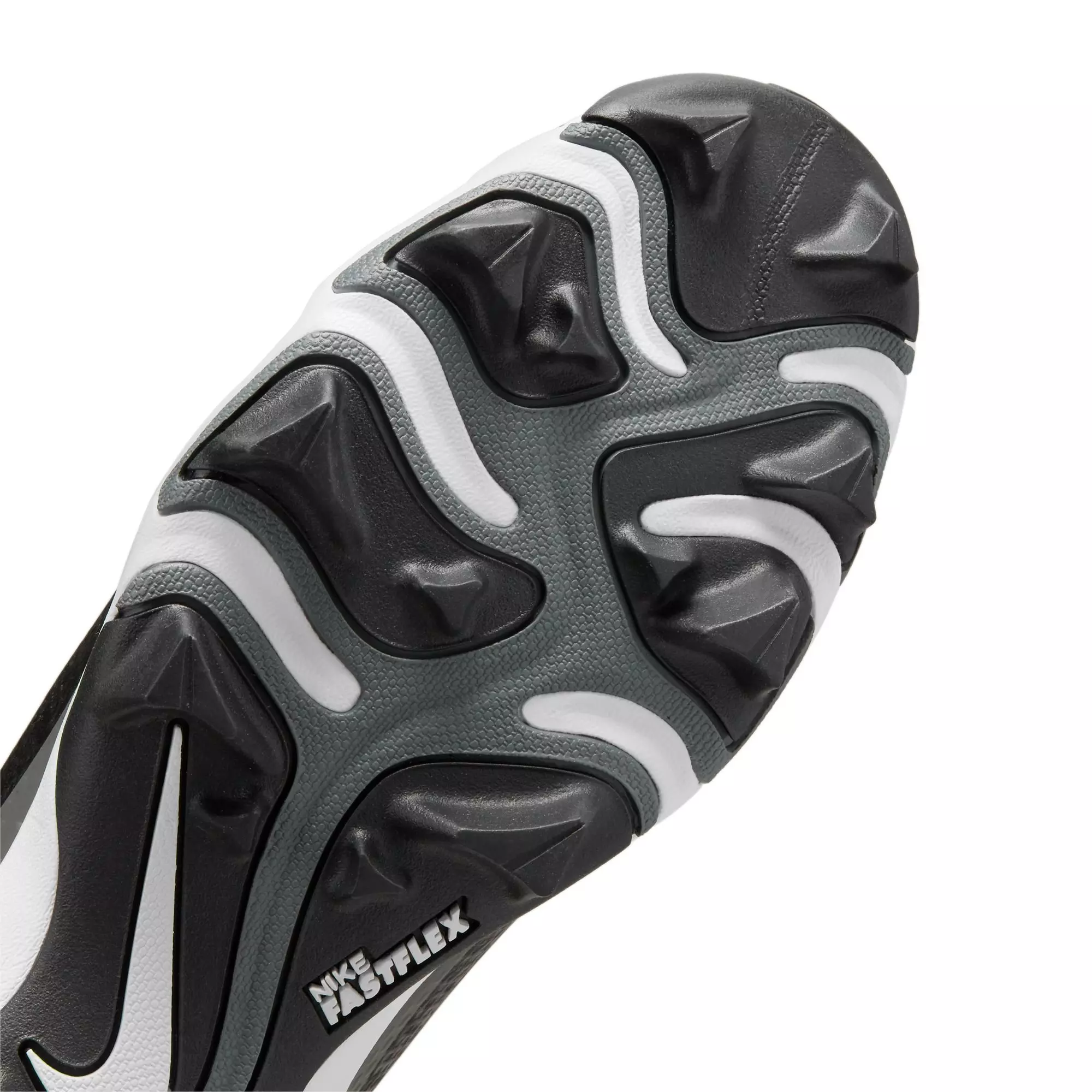 Nike Vapor Edge Shark 2 "Black/White/Iron Grey" Men's Football Cleat - BLACK/WHITE/GREY