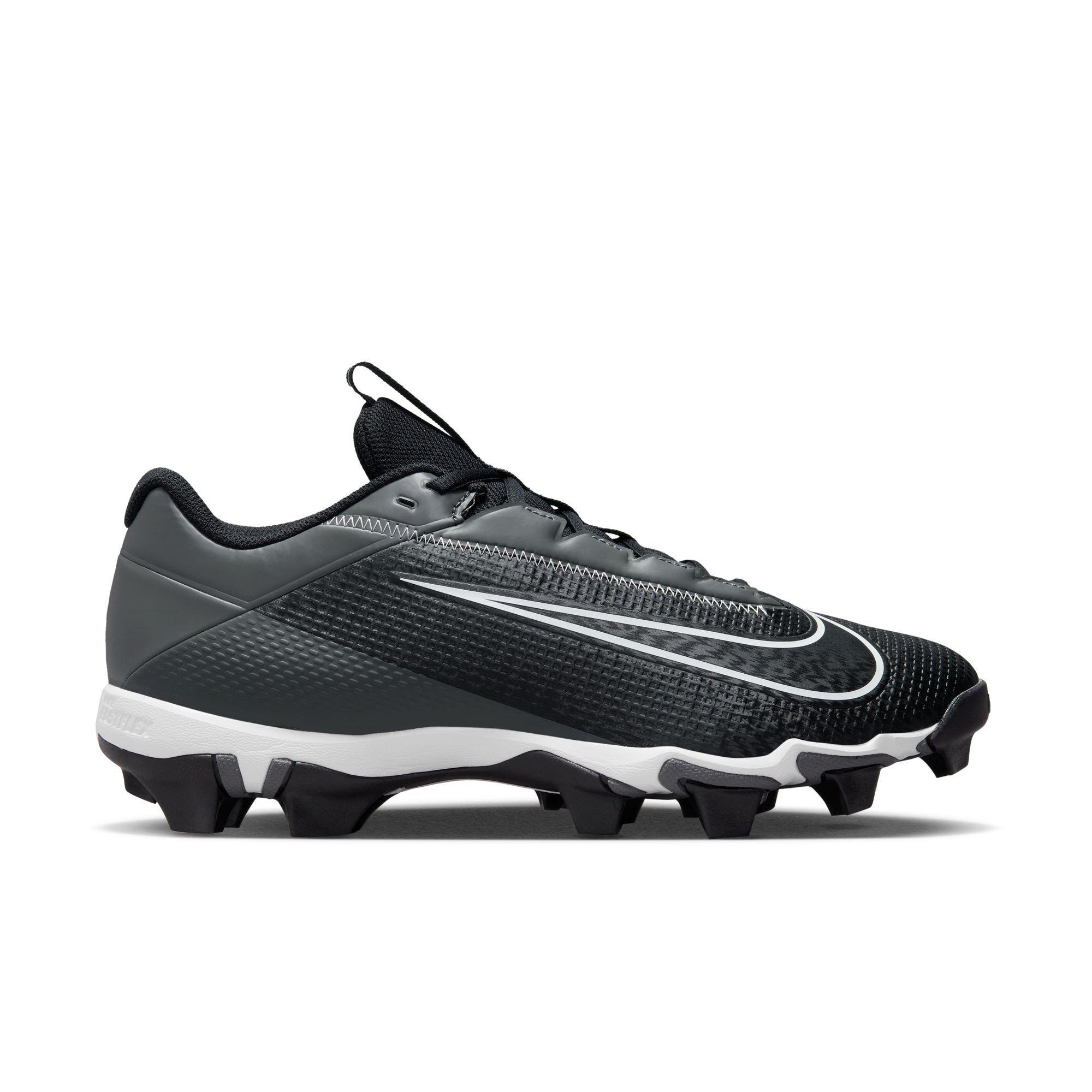 Nike Vapor Edge Shark 2 "Black/White/Iron Grey" Men's Football Cleat - BLACK/WHITE/GREY Thumbnail View 1