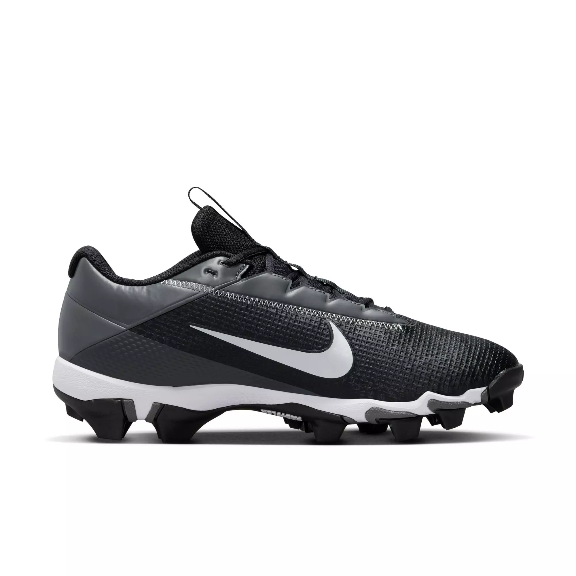 Nike Vapor Edge Shark 2 "Black/White/Iron Grey" Men's Football Cleat - BLACK/WHITE/GREY