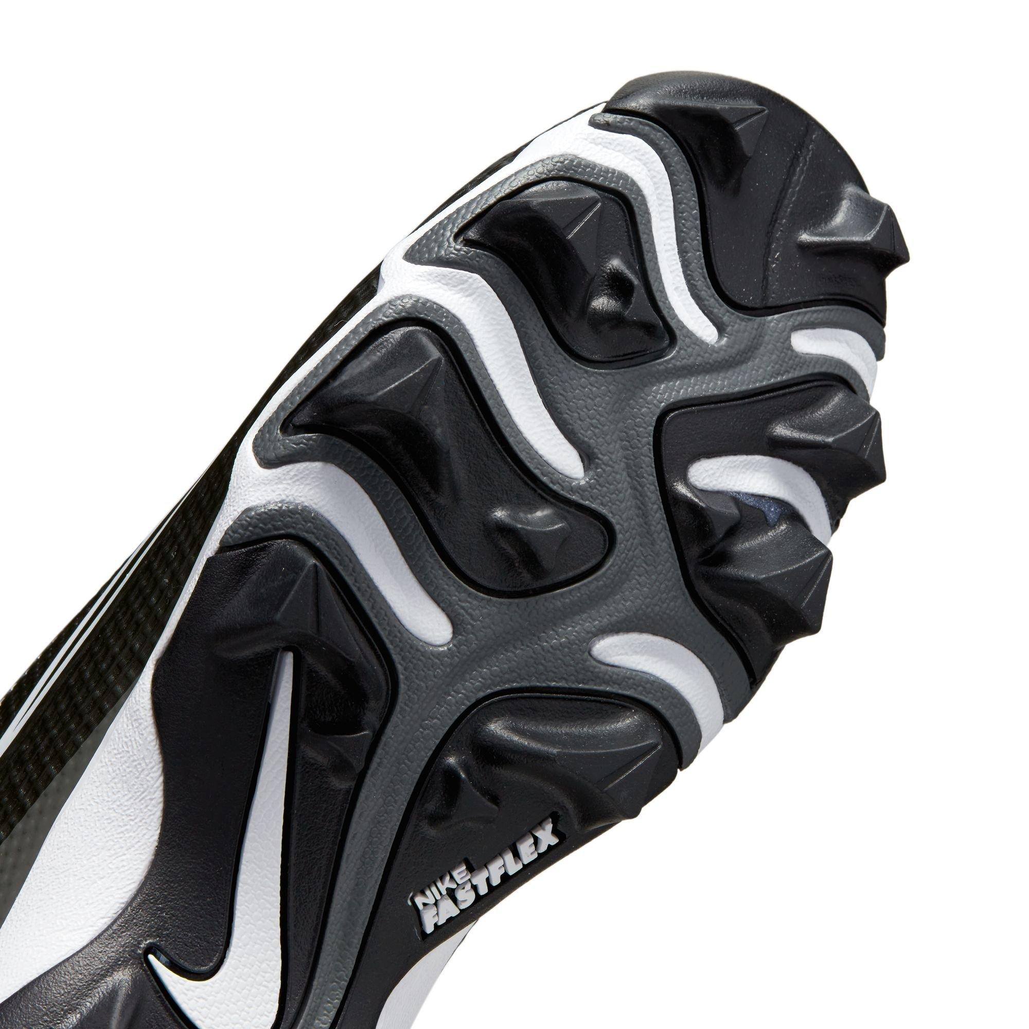 Nike Vapor Edge Shark 2  Grade School Boys' "Black/White/Iron Grey" Football Cleat