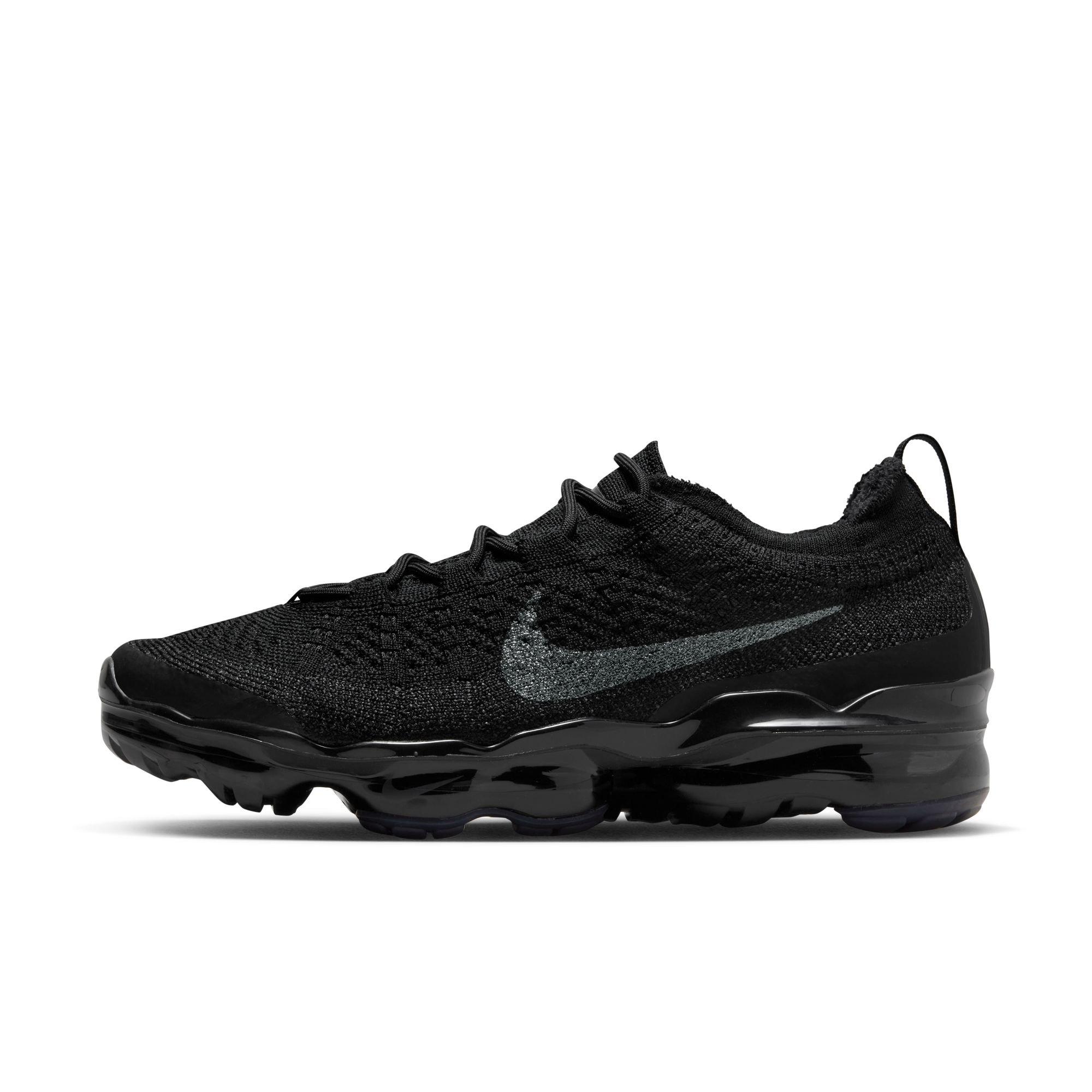 Nike Air VaporMax 2023 Flyknit "Black/Anthracite" Women's Shoe - BLACK/ANTHRACITE Thumbnail View 6