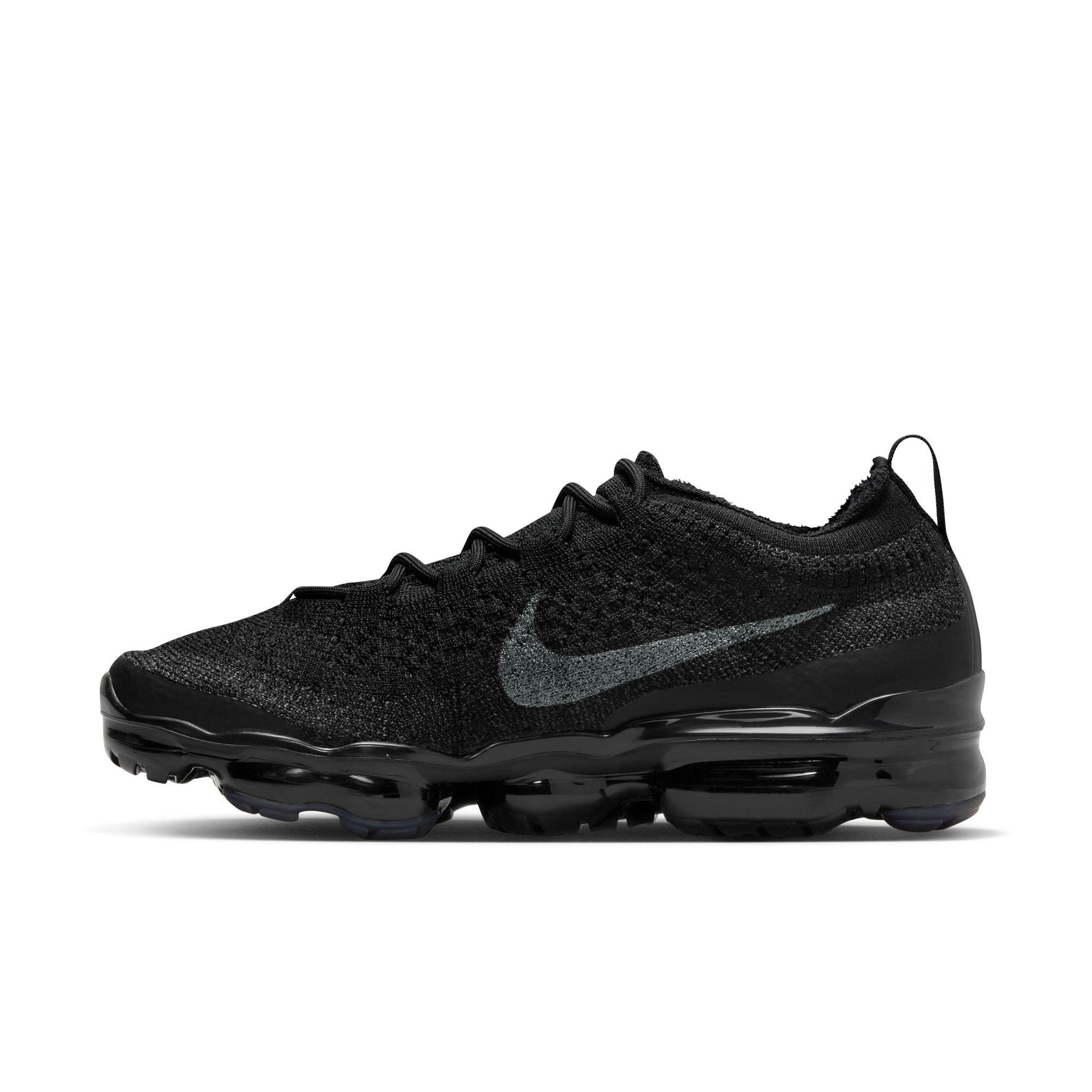 Nike Air VaporMax 2023 Flyknit "Black/Anthracite" Women's Shoe - BLACK/ANTHRACITE Thumbnail View 7
