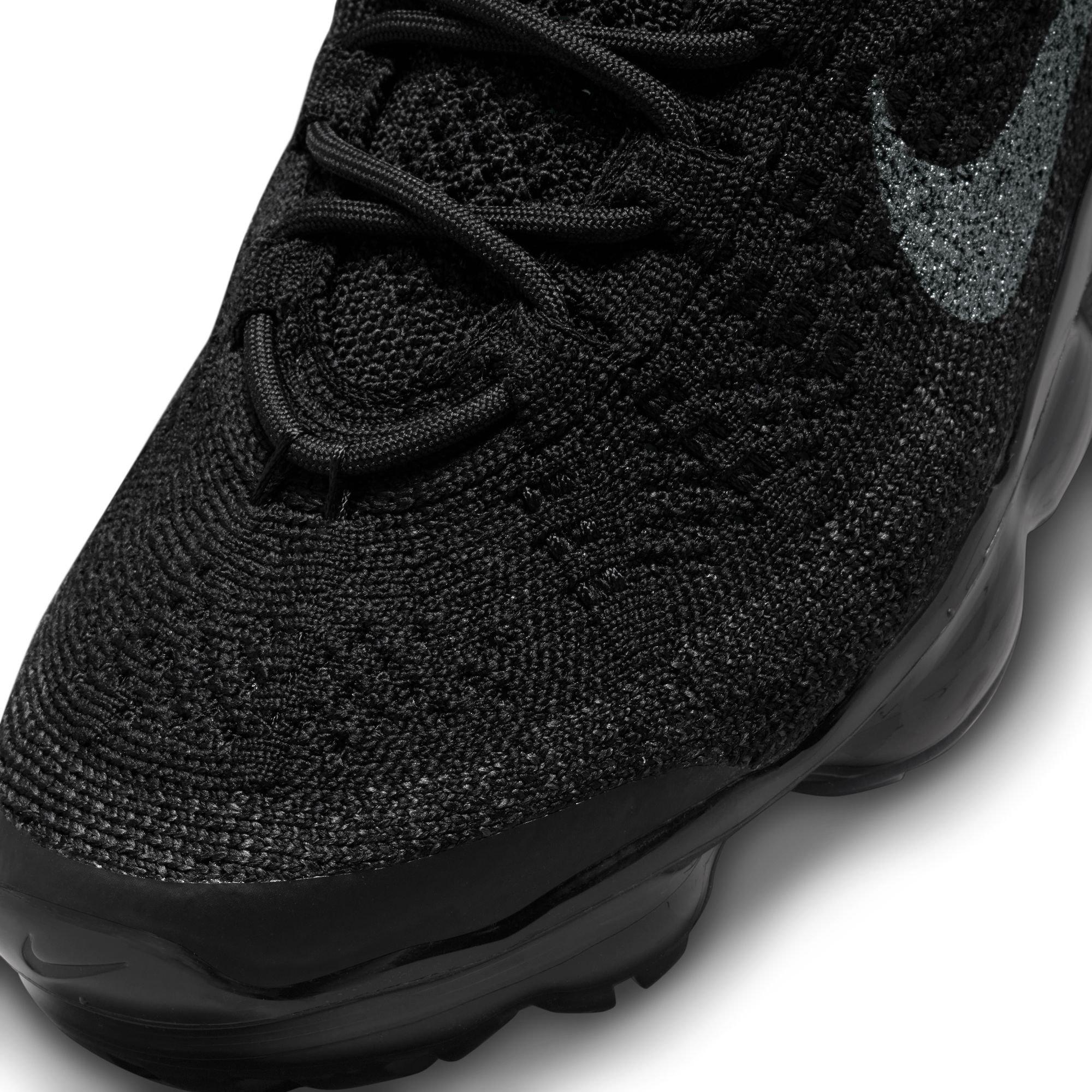 Nike Air VaporMax 2023 Flyknit "Black/Anthracite" Women's Shoe - BLACK/ANTHRACITE Thumbnail View 4