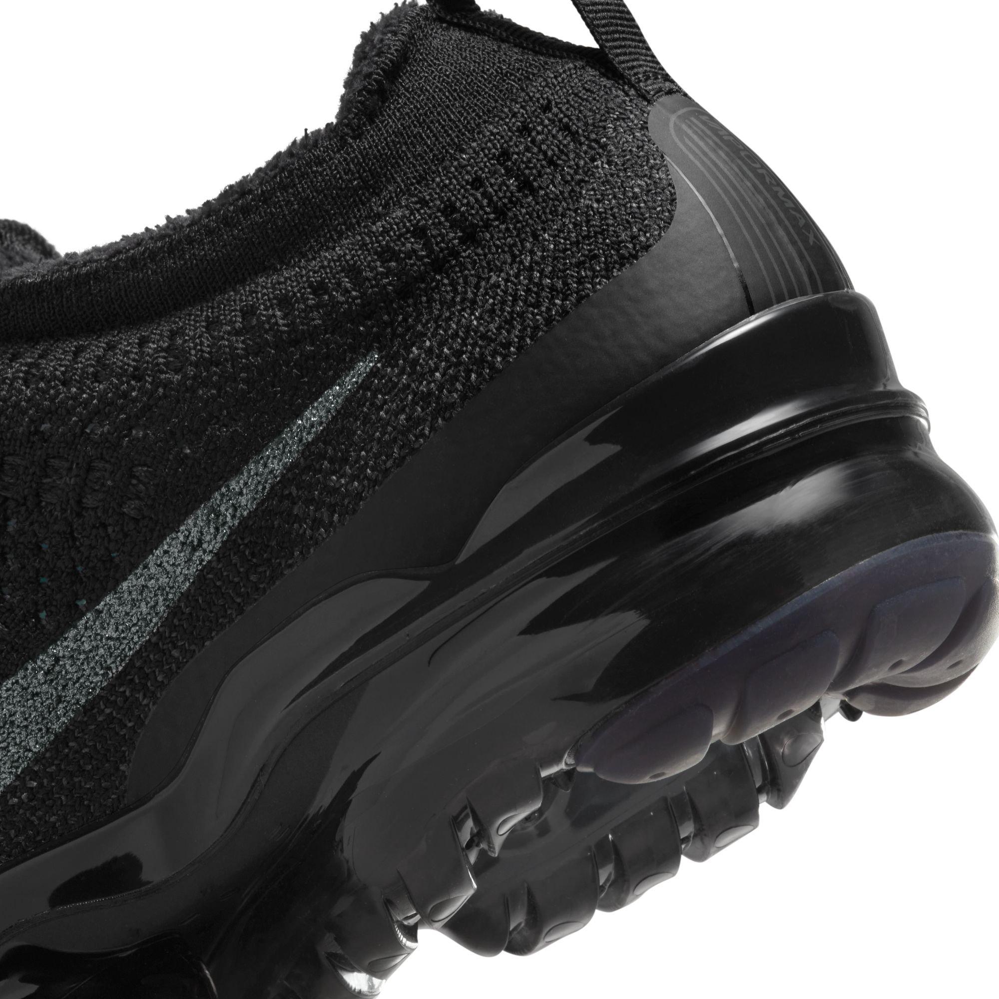 Nike Air VaporMax 2023 Flyknit "Black/Anthracite" Women's Shoe - BLACK/ANTHRACITE Thumbnail View 5