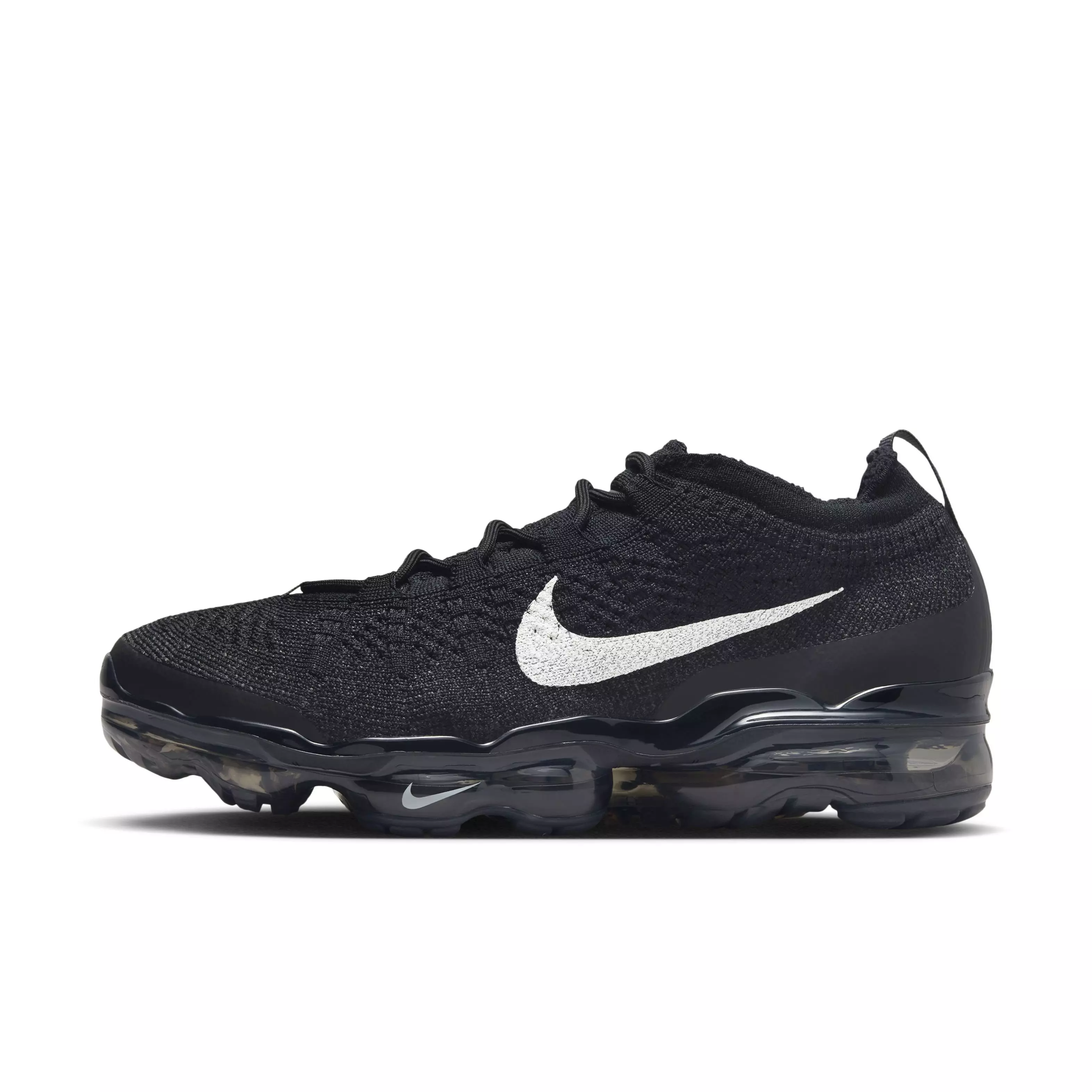 Nike VaporMax 2023 Flyknit "Black/Anthracite/Sail" Women's Running Shoe - BLACK