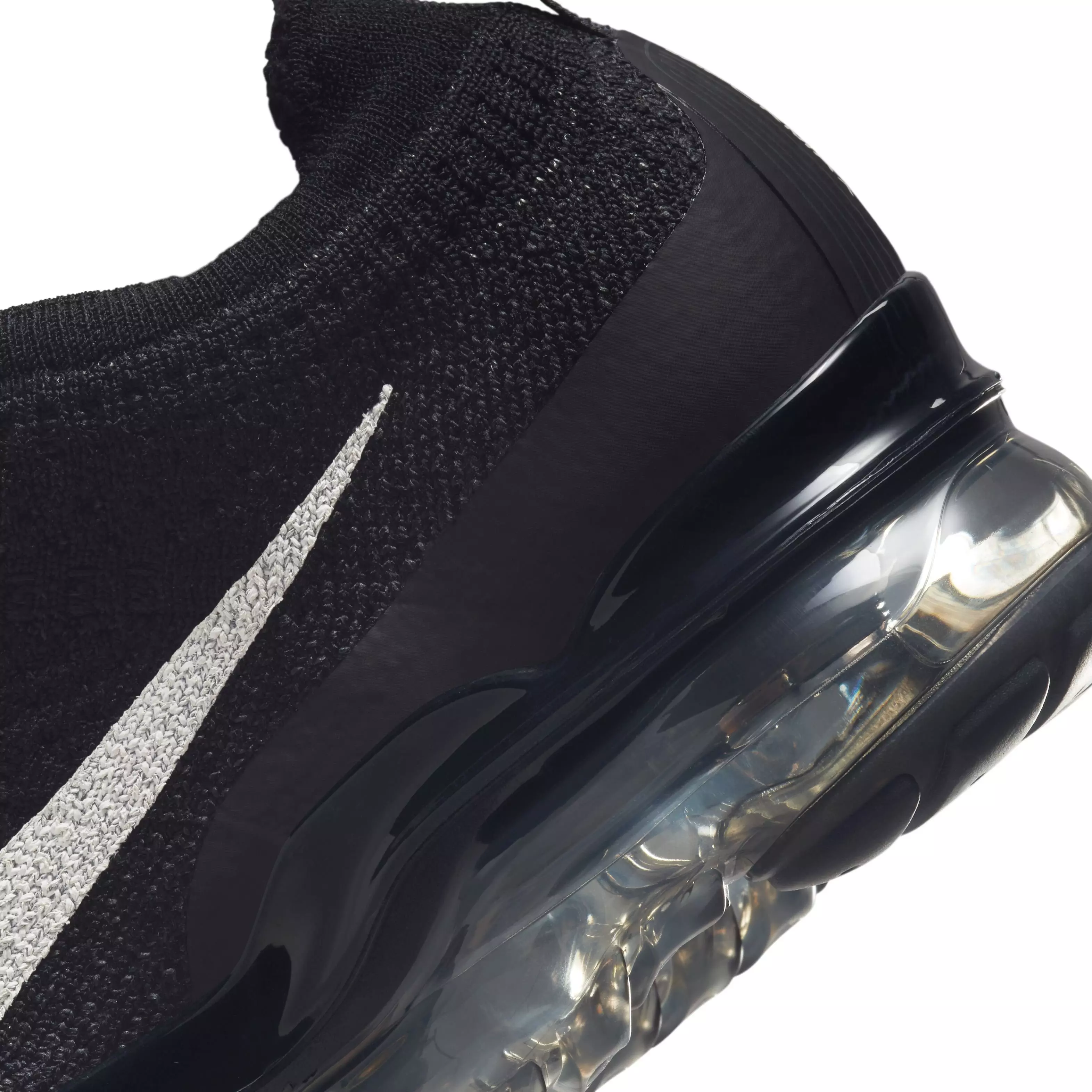 Nike VaporMax 2023 Flyknit "Black/Anthracite/Sail" Women's Running Shoe - BLACK