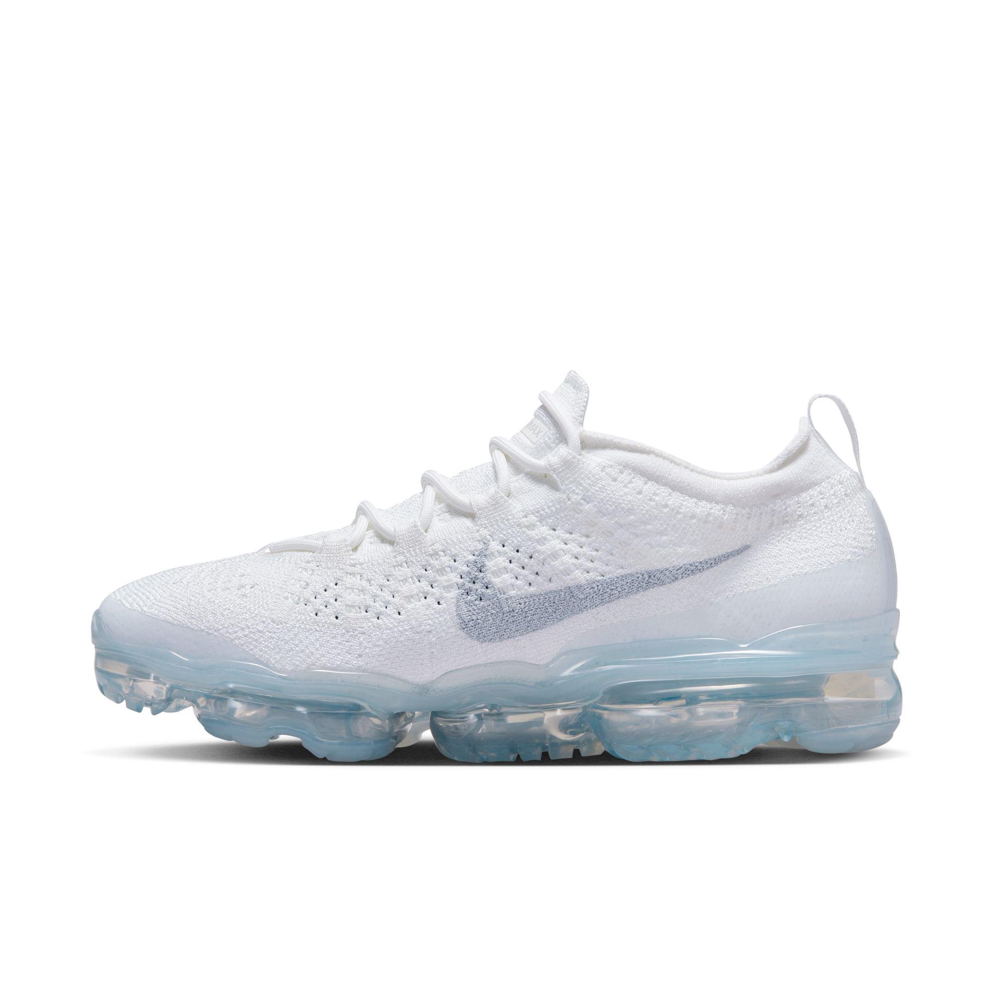 Nike Air VaporMax 2023 Flyknit "White/Sky Grey/Platinum Tint" Women's Shoe - WHITE/SKY GREY/PLATINUM TINT Thumbnail View 9