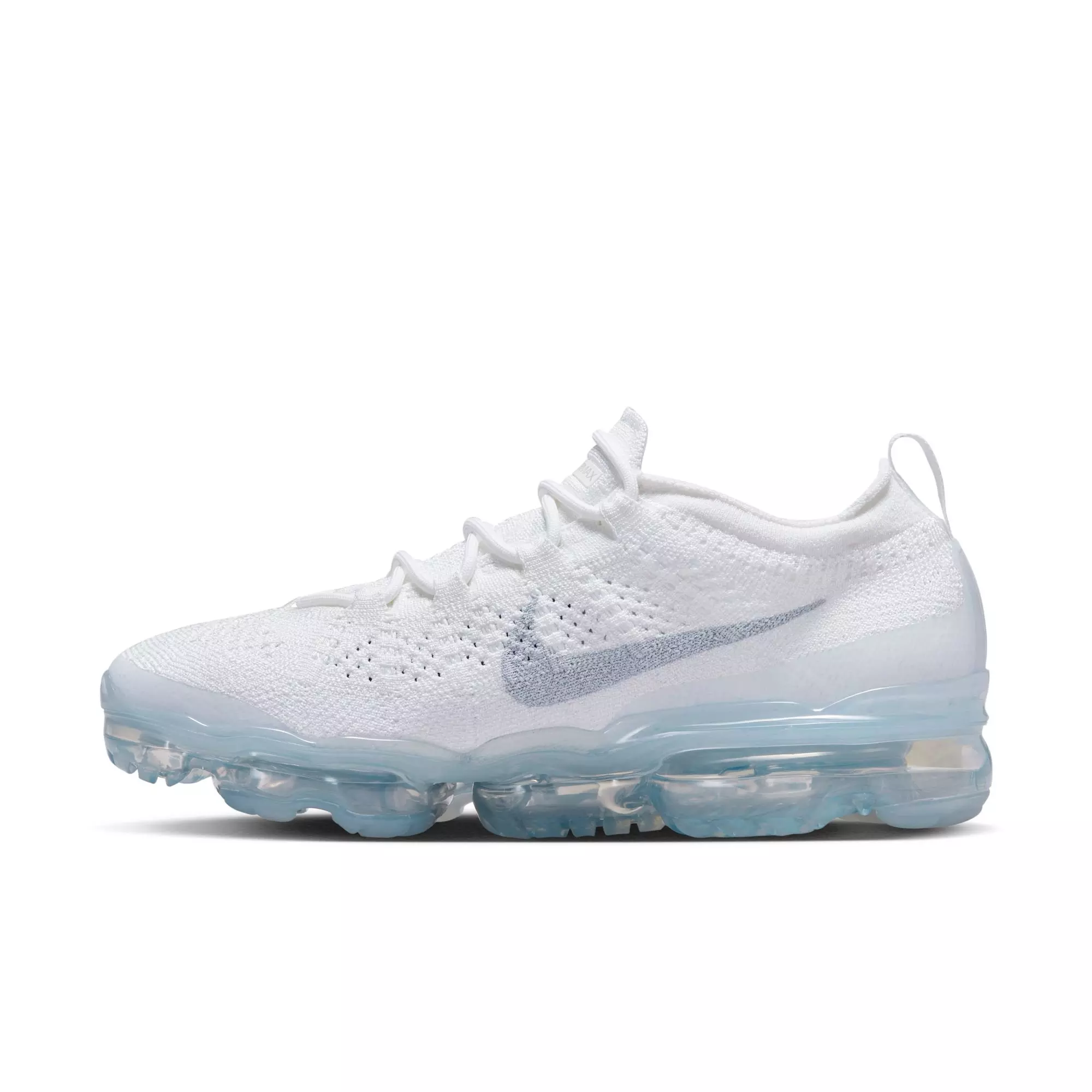 Nike Air VaporMax 2023 Flyknit "White/Sky Grey/Platinum Tint" Women's Shoe - WHITE/SKY GREY/PLATINUM TINT