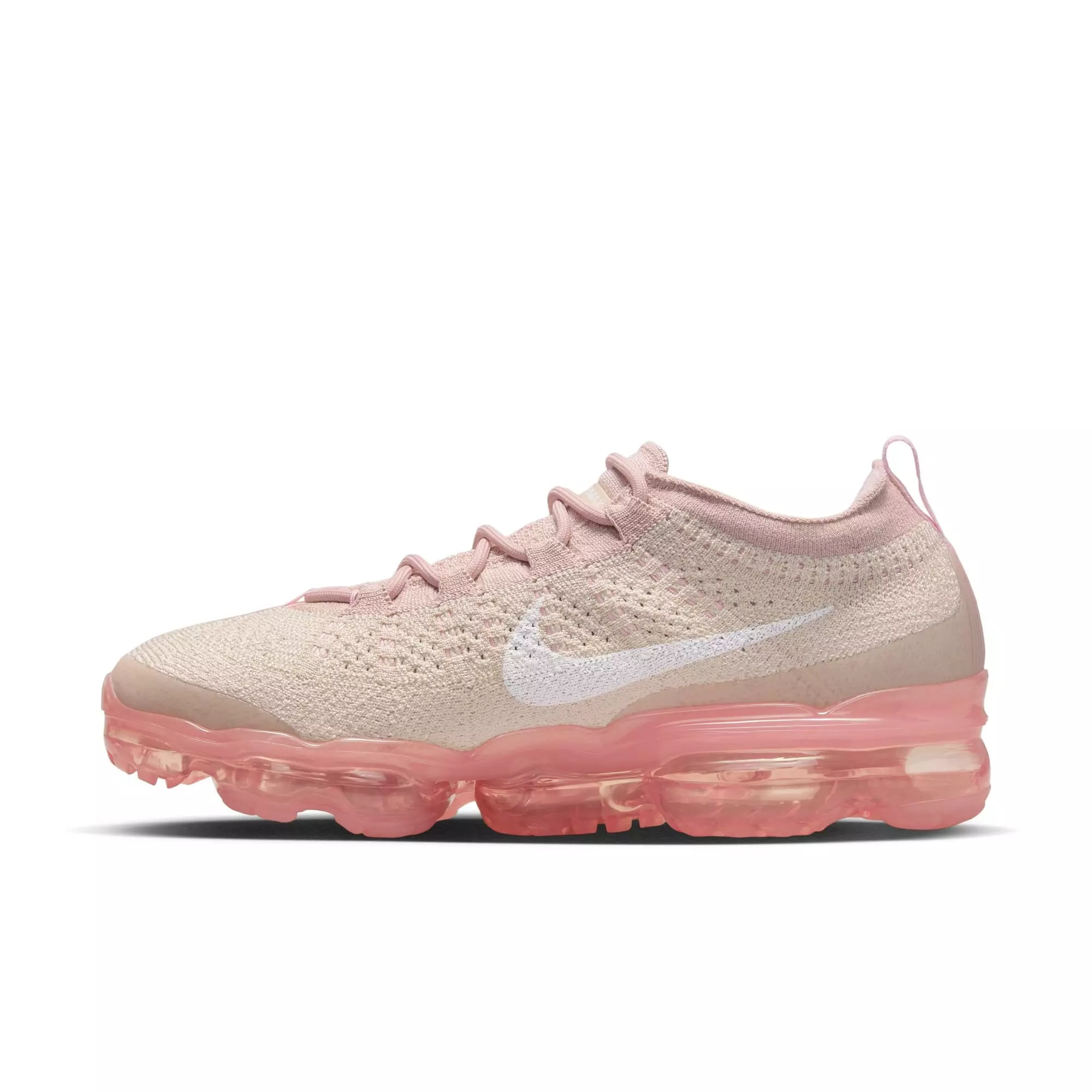 Nike Air VaporMax 2023 Flyknit "Oatmeal/Pearl Pink" Women's Shoe - OATMEAL/WHITE/PINK OXFORD
