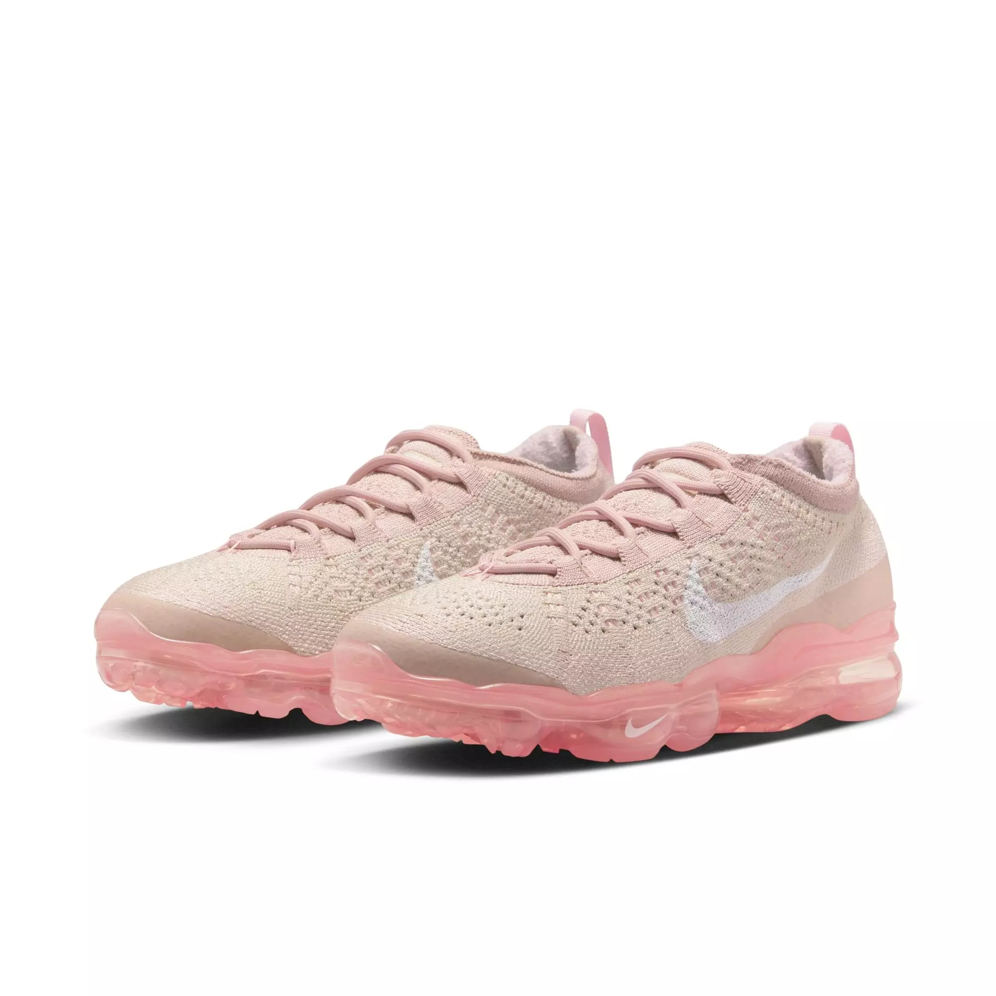Nike Air VaporMax 2023 Flyknit "Oatmeal/Pearl Pink" Women's Shoe - OATMEAL/WHITE/PINK OXFORD