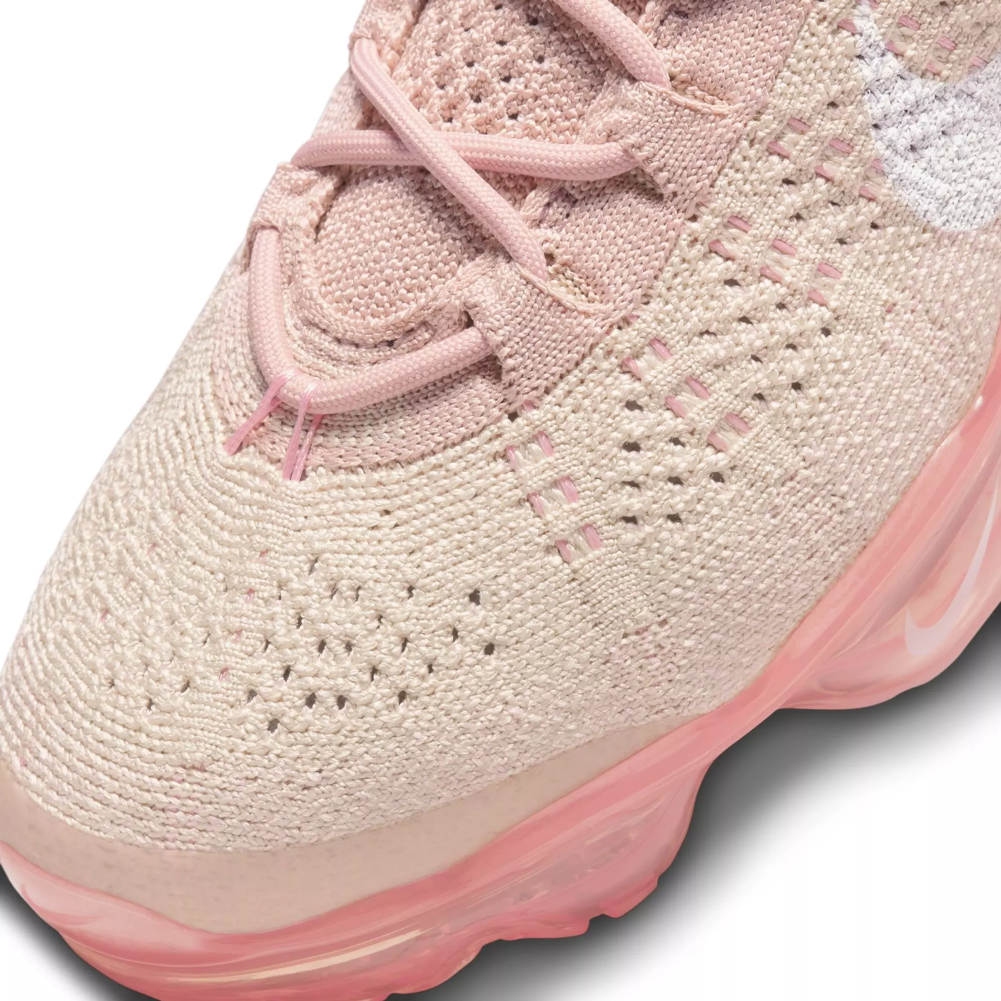 Nike Air VaporMax 2023 Flyknit "Oatmeal/Pearl Pink" Women's Shoe - OATMEAL/WHITE/PINK OXFORD