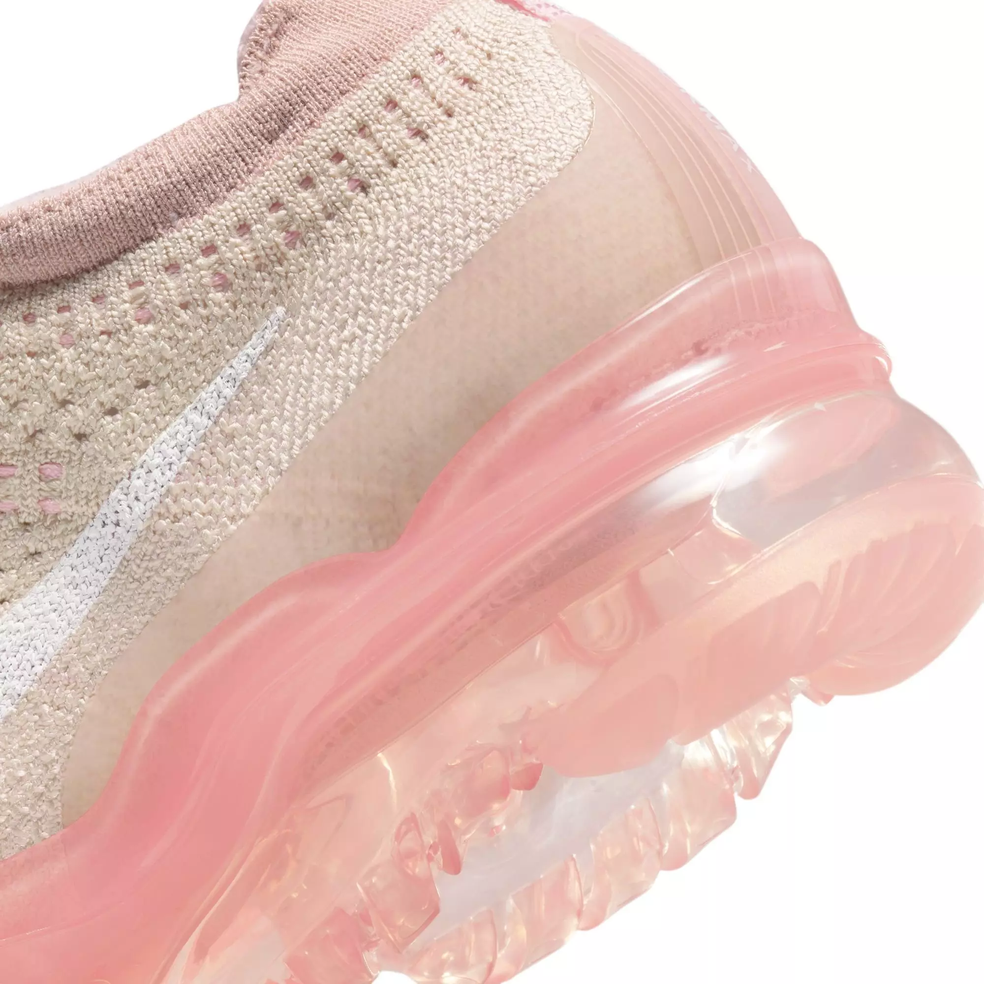 Nike Air VaporMax 2023 Flyknit "Oatmeal/Pearl Pink" Women's Shoe - OATMEAL/WHITE/PINK OXFORD