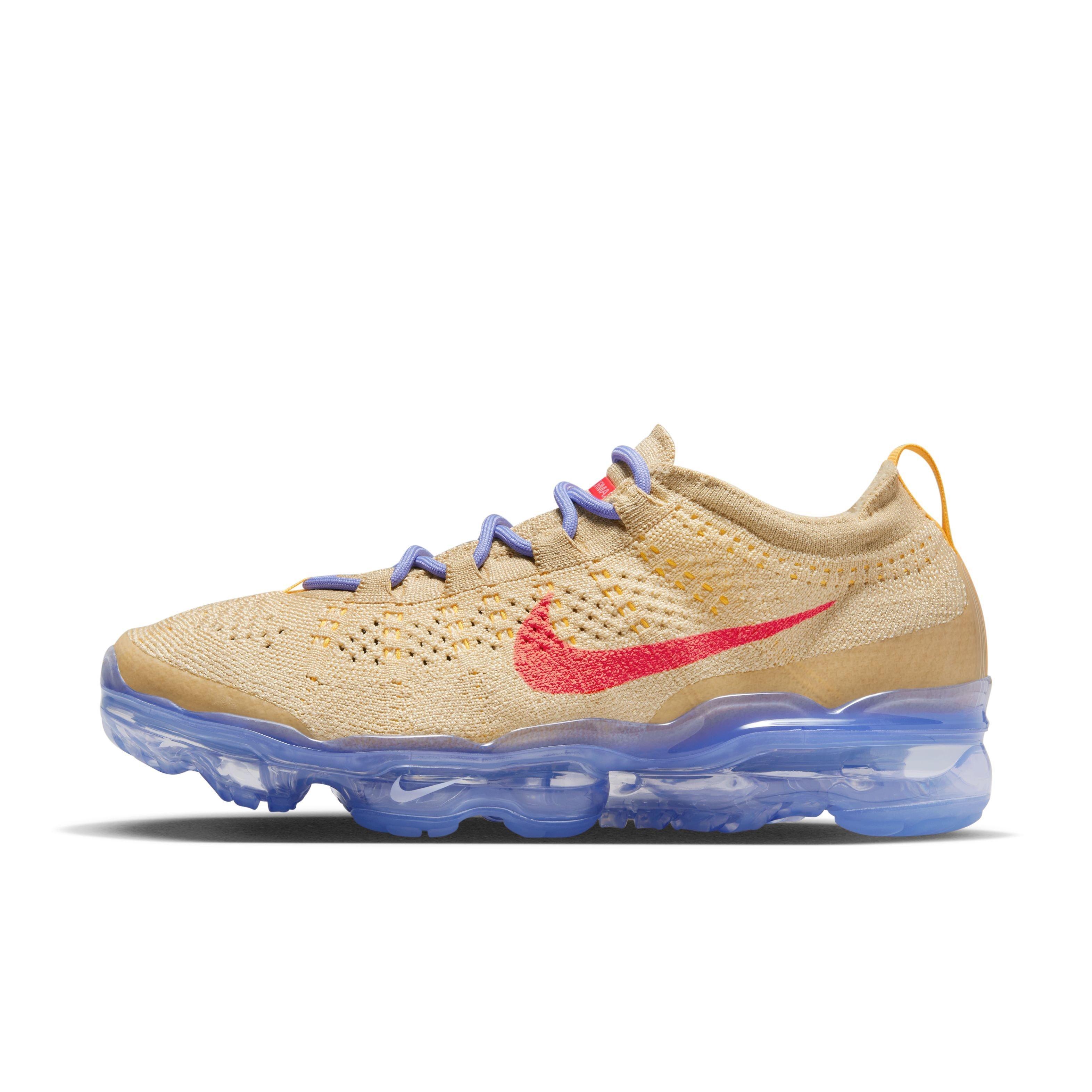 Nike VaporMax 2023 Flyknit "Pale Vanilla/Sea Coral/Sail/Sesame" Women's Running Shoe - PINK/BROWN Thumbnail View 2