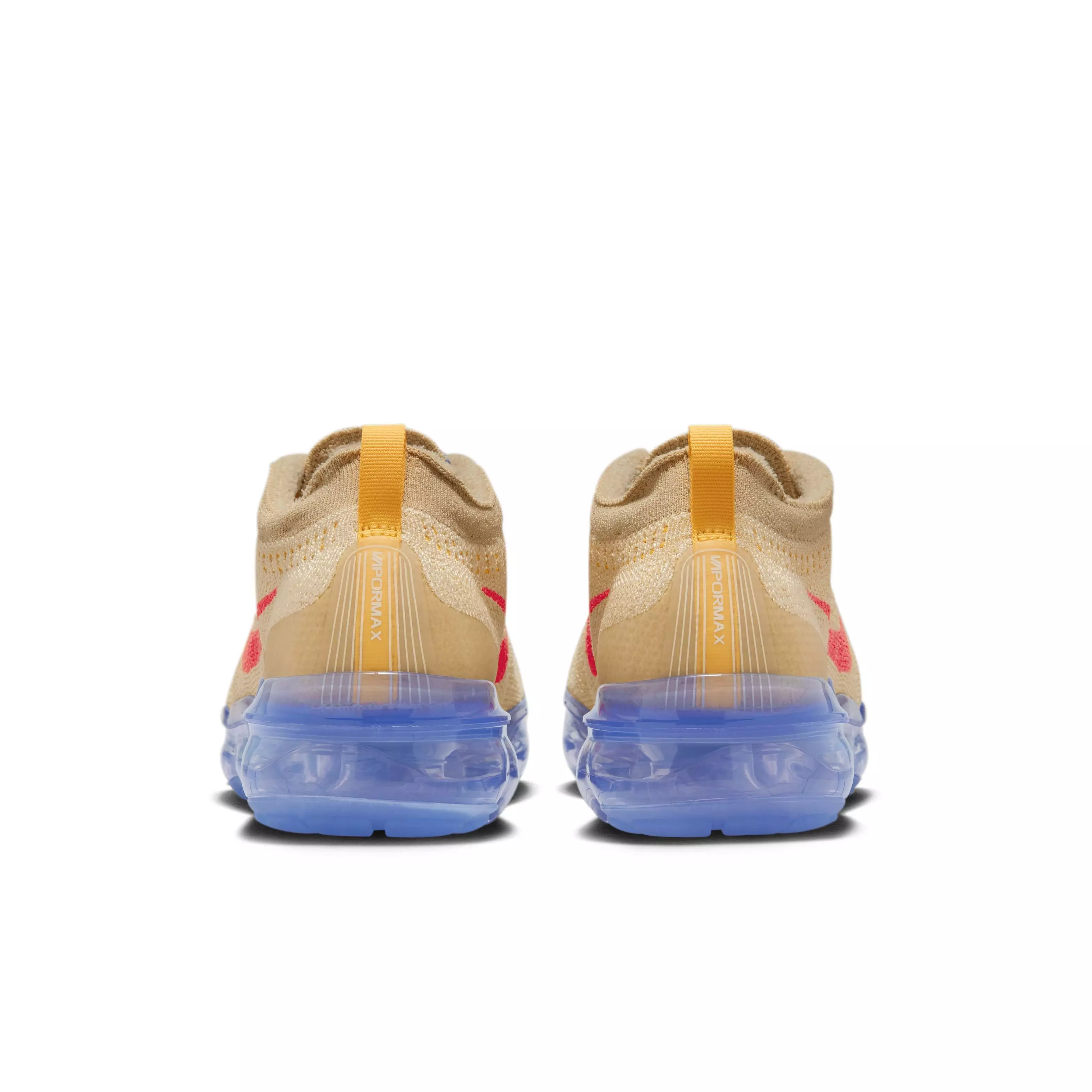Nike VaporMax 2023 Flyknit "Pale Vanilla/Sea Coral/Sail/Sesame" Women's Running Shoe - PINK/BROWN