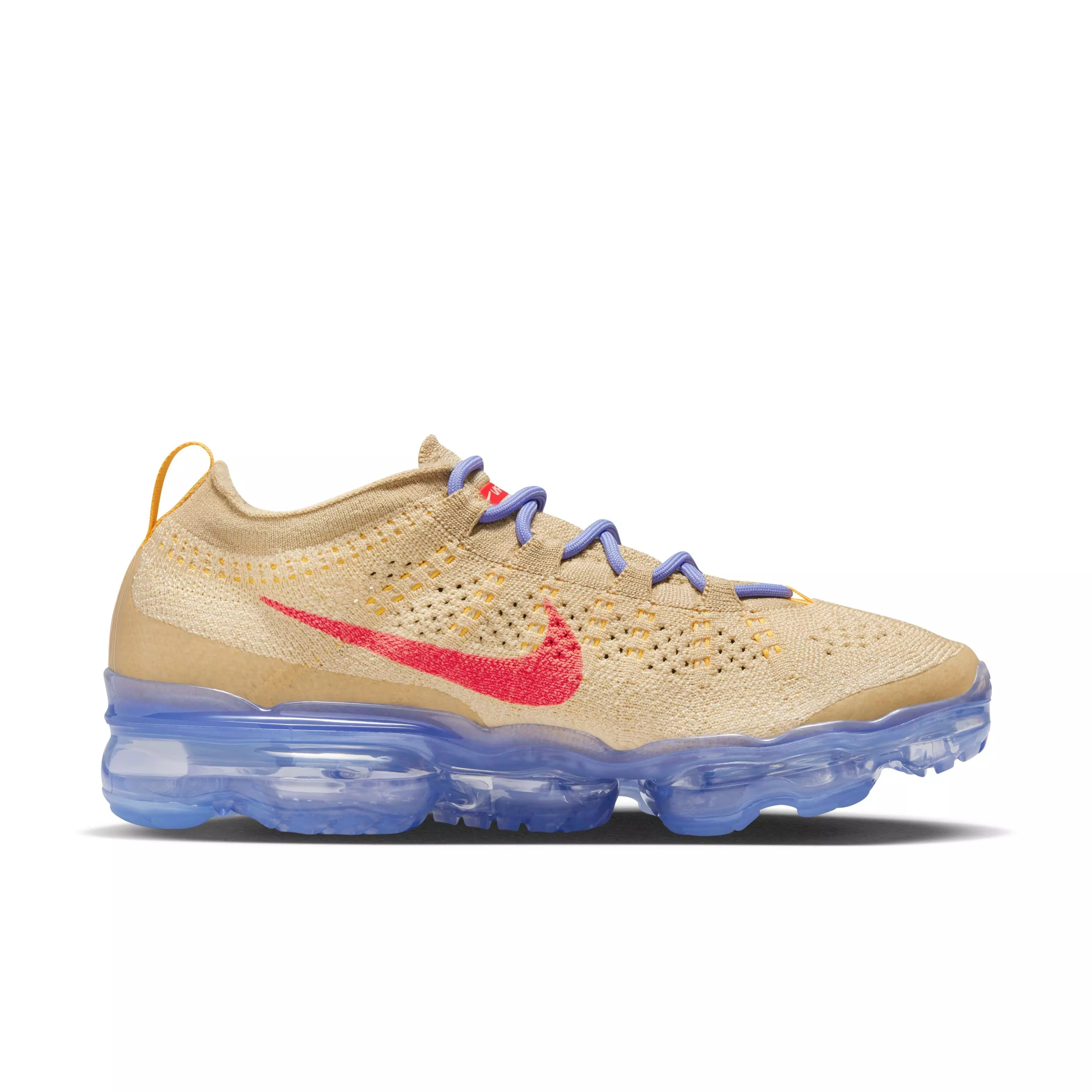 Nike VaporMax 2023 Flyknit "Pale Vanilla/Sea Coral/Sail/Sesame" Women's Running Shoe - PINK/BROWN