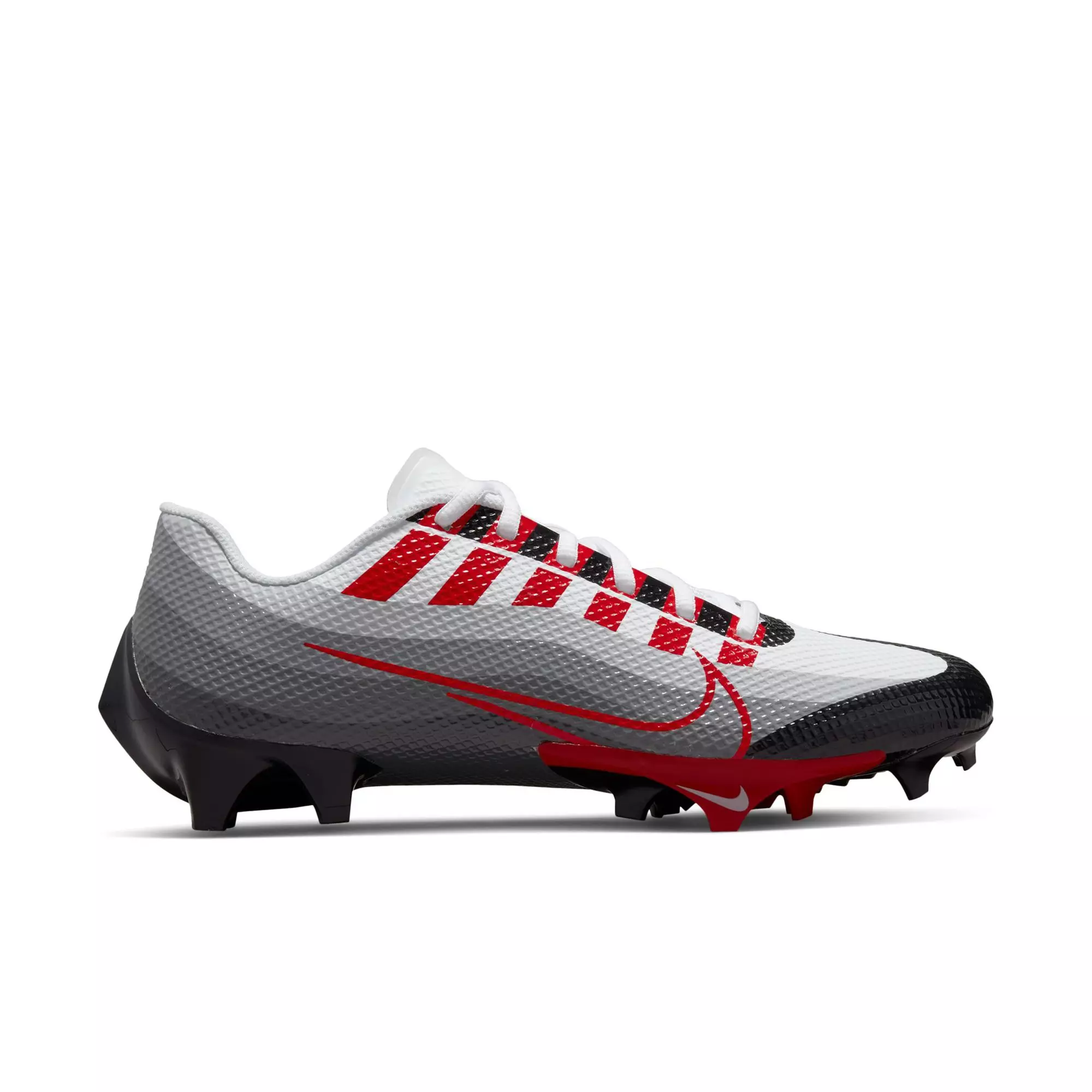Nike Vapor Edge Speed 360 "Black/University Red/White/Dk Smoke Grey" Men's Football Cleat - RED/WHITE