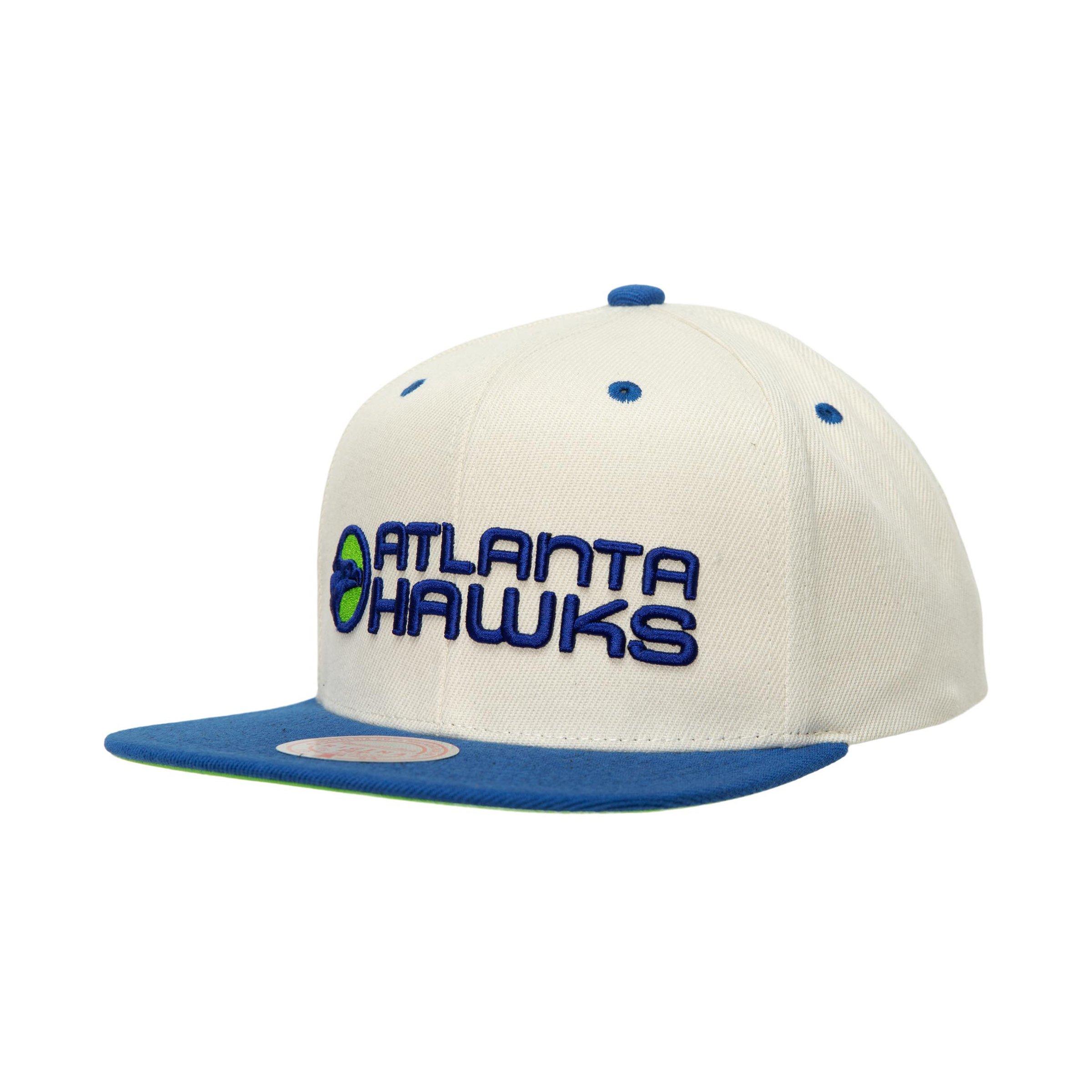 Mitchell & Ness Atlanta Hawks Bucket Hat - Off White – Hat Club