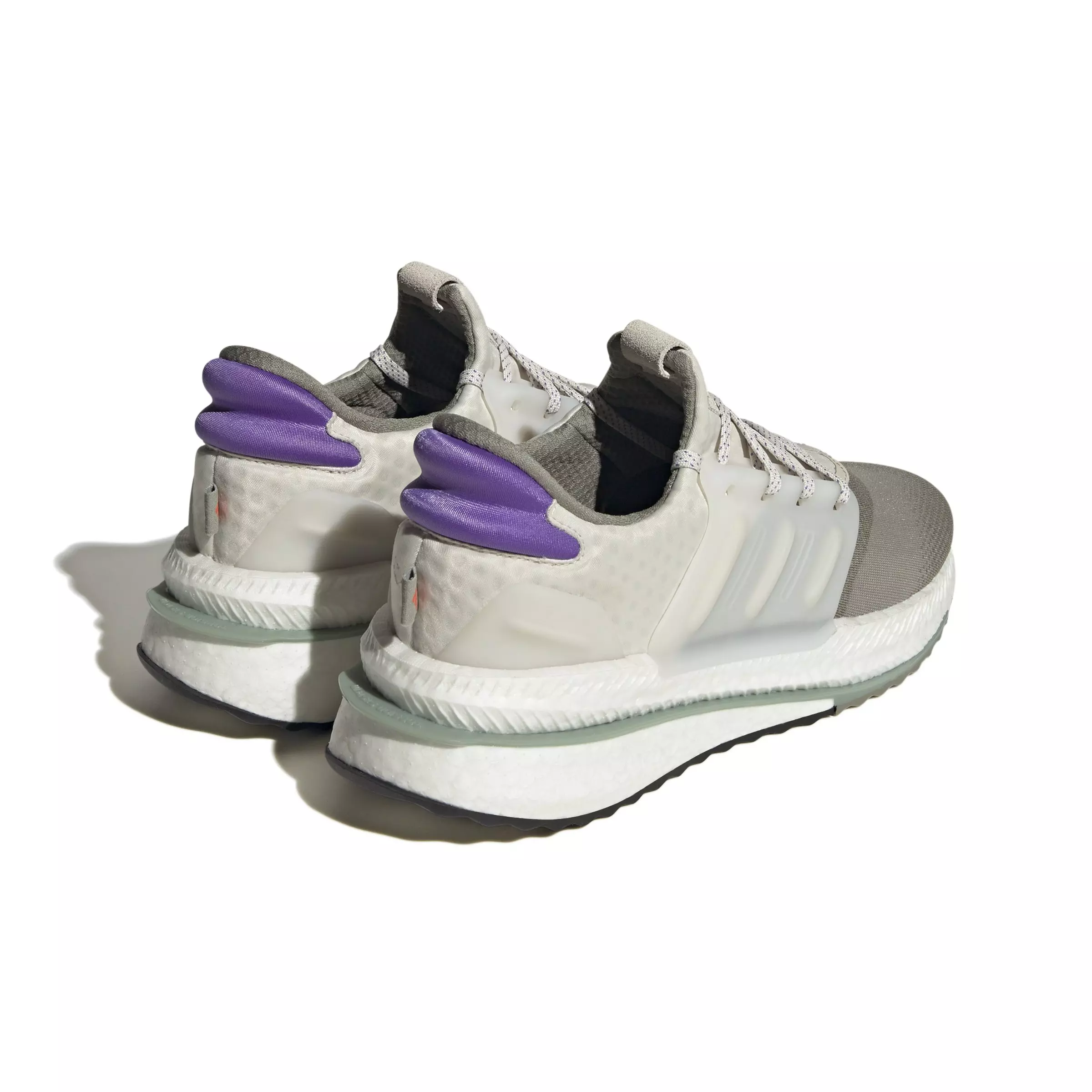 adidas X_PLRBOOST "Silver/Aluminum/Purple" Men's Running Shoe - SILVER/ALUMINUM/PURPLE
