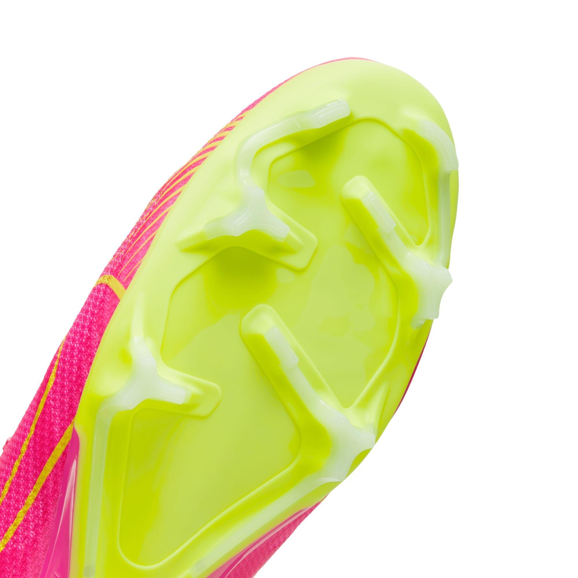 Nike Zoom Mercurial Vapor 15 Elite FG Firm Ground Soccer Cleats - Pink  Blast, Volt & Gridiron - Soccer Master