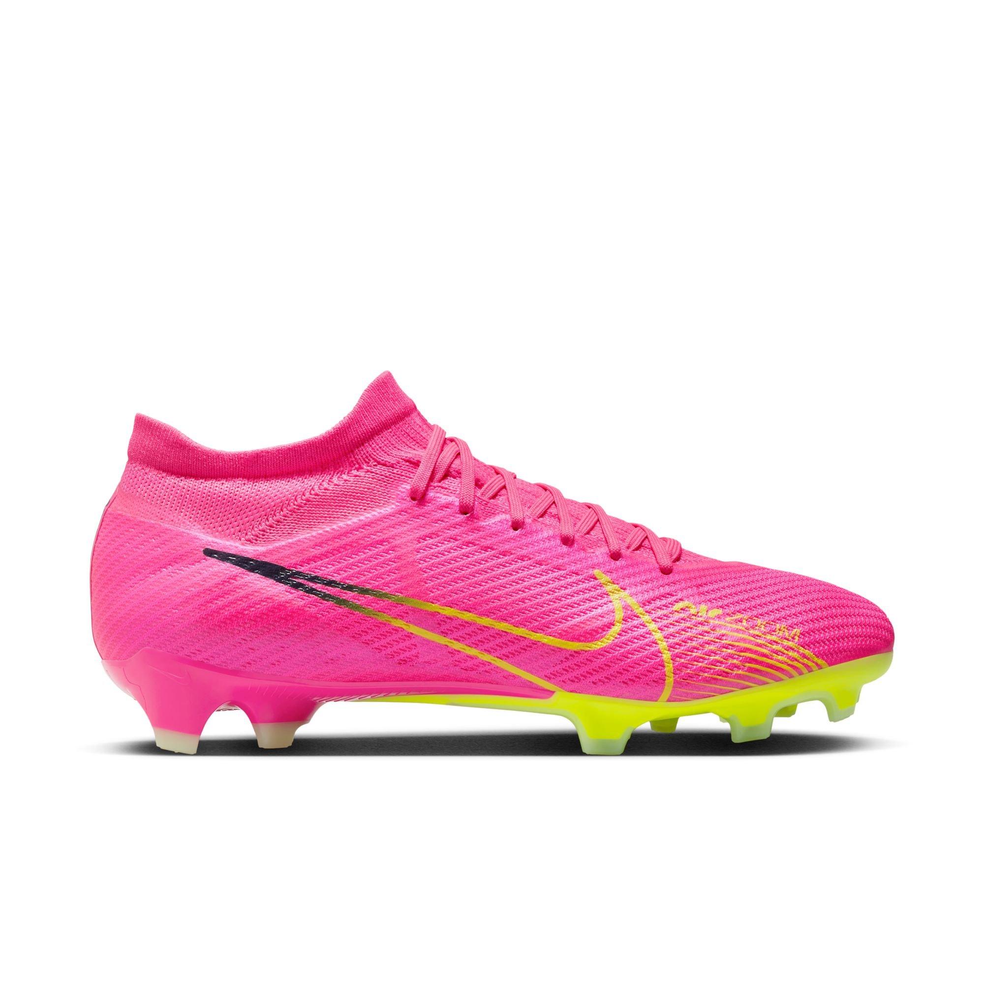 Nike mercurial pink store soccer cleats