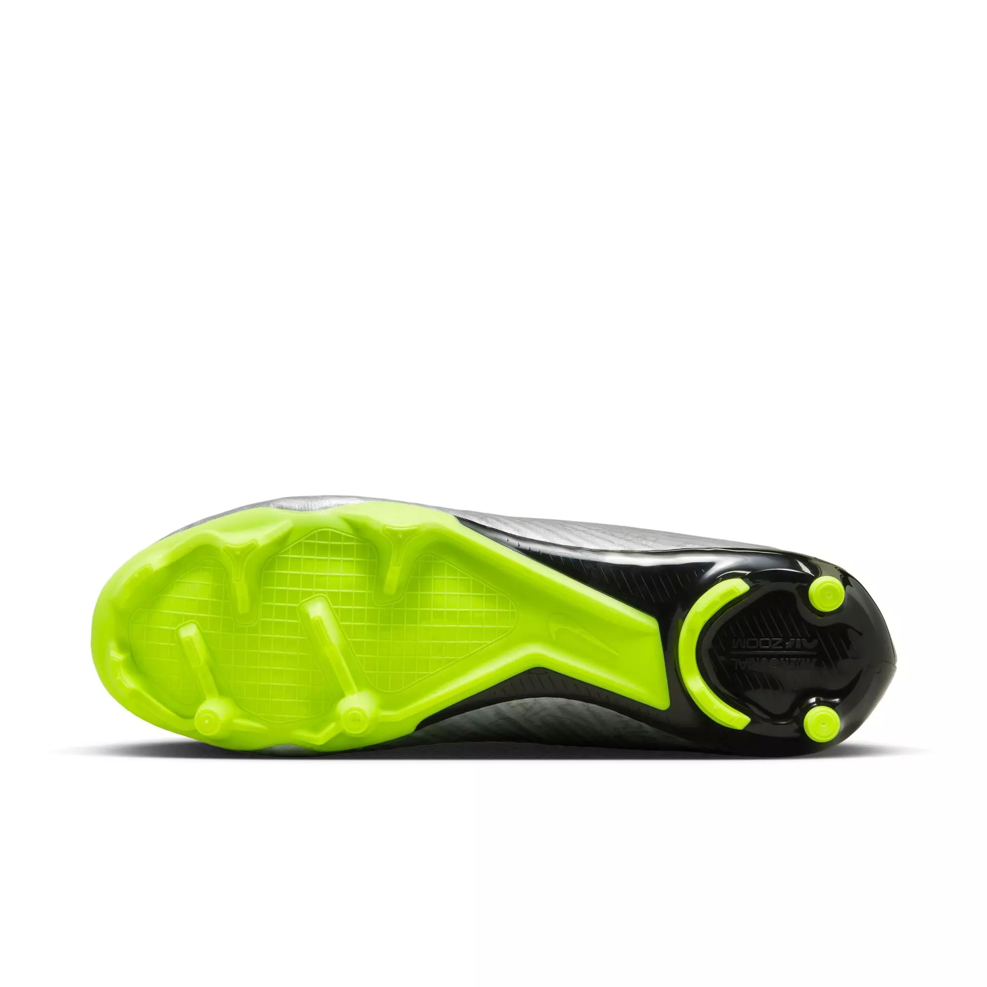 Nike Zoom Mercurial Vapor 15 Academy XXV MG "Metallic Silver/Volt" Men's Soccer Cleat - METALLIC SILVER/VOLT/BLACK