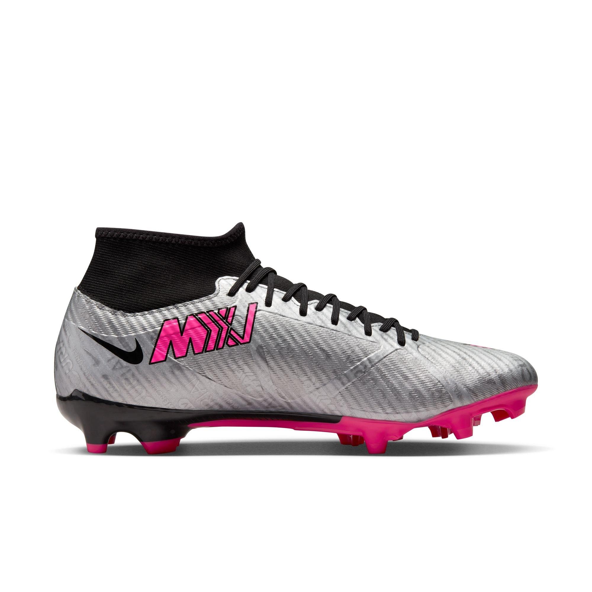 Nike mercurial cheap pink and grey