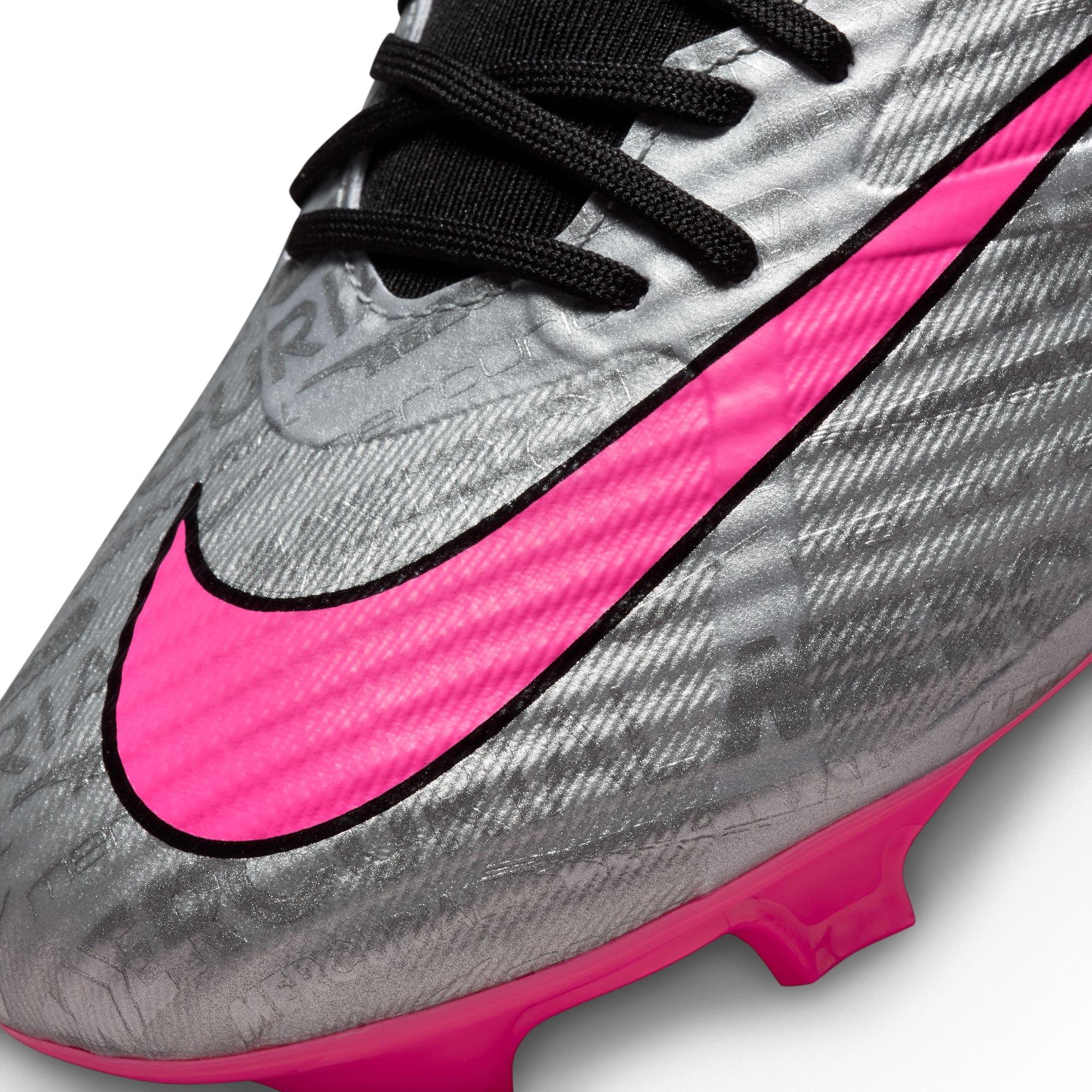 kussen ding Ruim Nike Zoom Mercurial Superfly 9 Academy XXV MG "Metallic Silver/Hyper Pink"  Men's Soccer Cleat