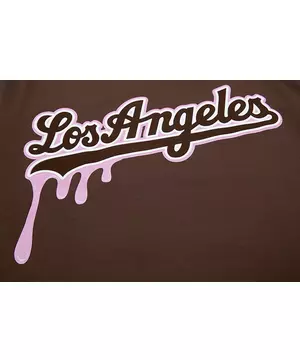 Pro Standard Men's Los Angeles Dodgers Drip Woven Shorts - Brown - Hibbett
