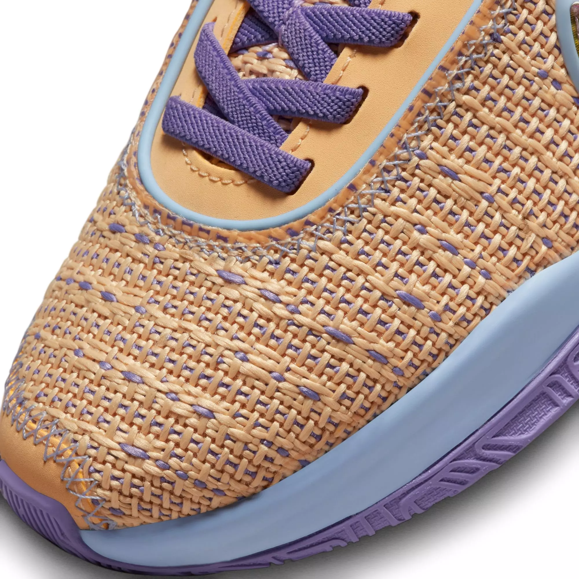 Nike LeBron XX "Summer Vibes" Preschool Kids' Basketball Shoe - Celestial Gold/Multi/Cobalt Bliss