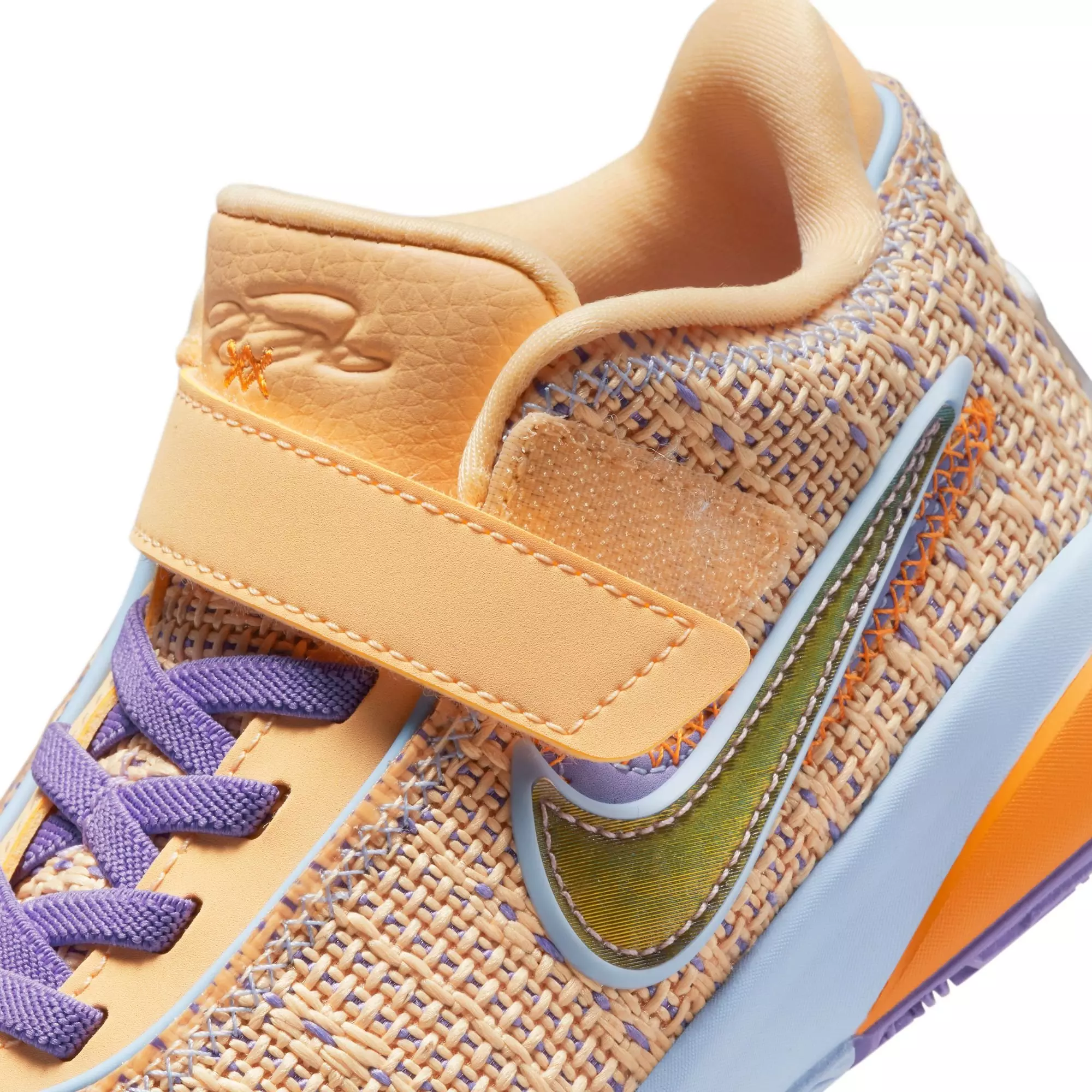 Nike LeBron XX "Summer Vibes" Preschool Kids' Basketball Shoe - Celestial Gold/Multi/Cobalt Bliss