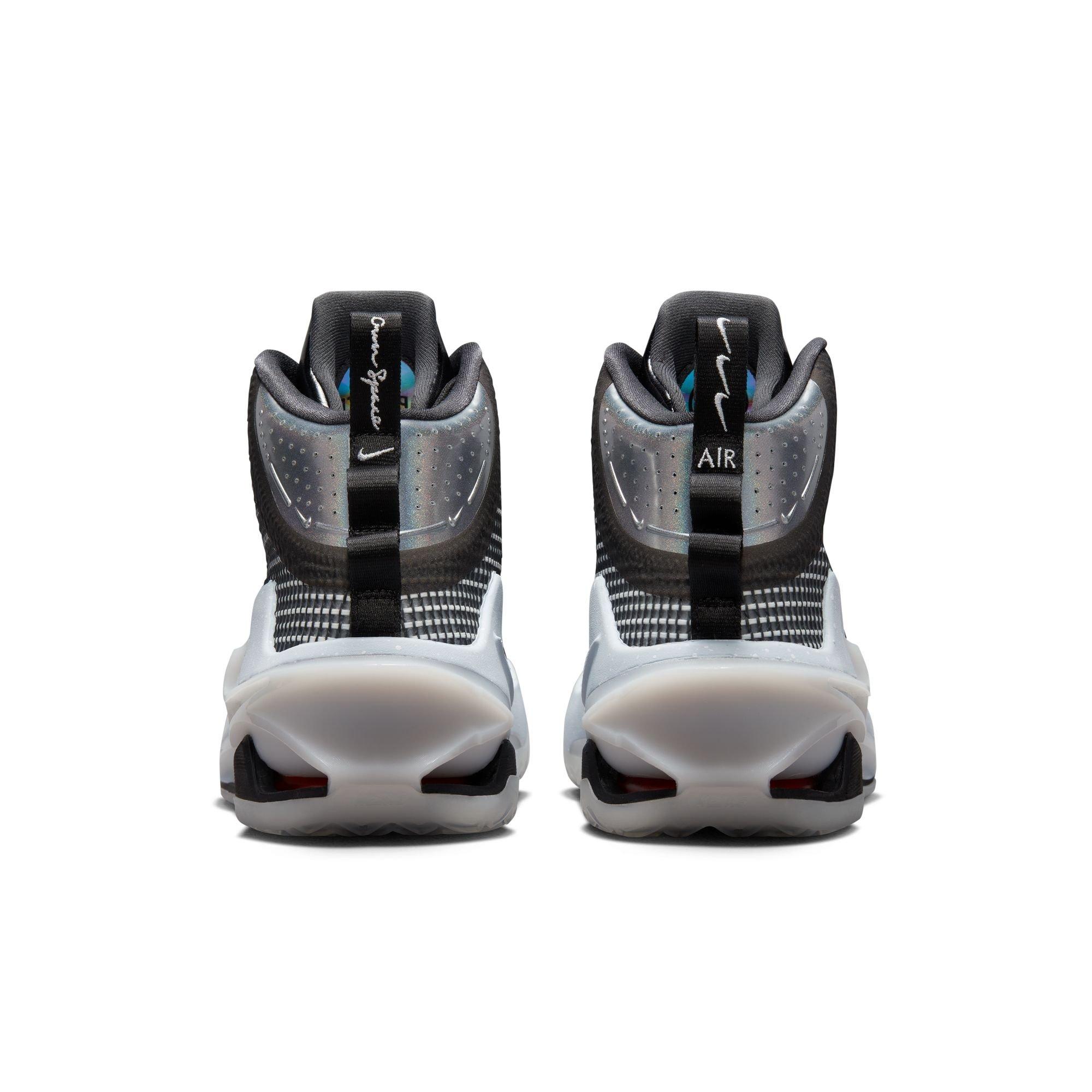 Nike Air Zoom G.T. Jump "Black/White" Men's Basketball Shoe - BLACK/WHITE/RED Thumbnail View 9