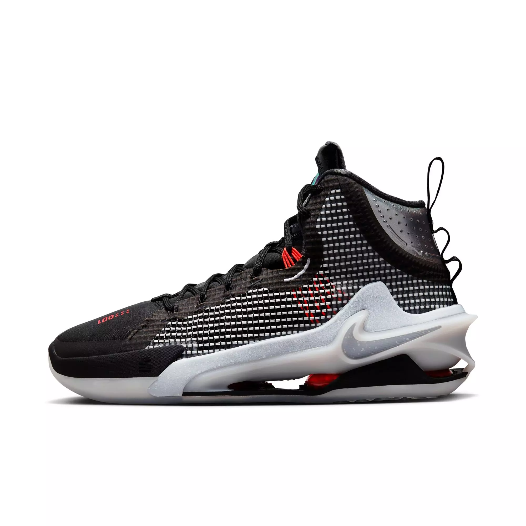 Nike Air Zoom G.T. Jump "Black/White" Men's Basketball Shoe - BLACK/WHITE/RED