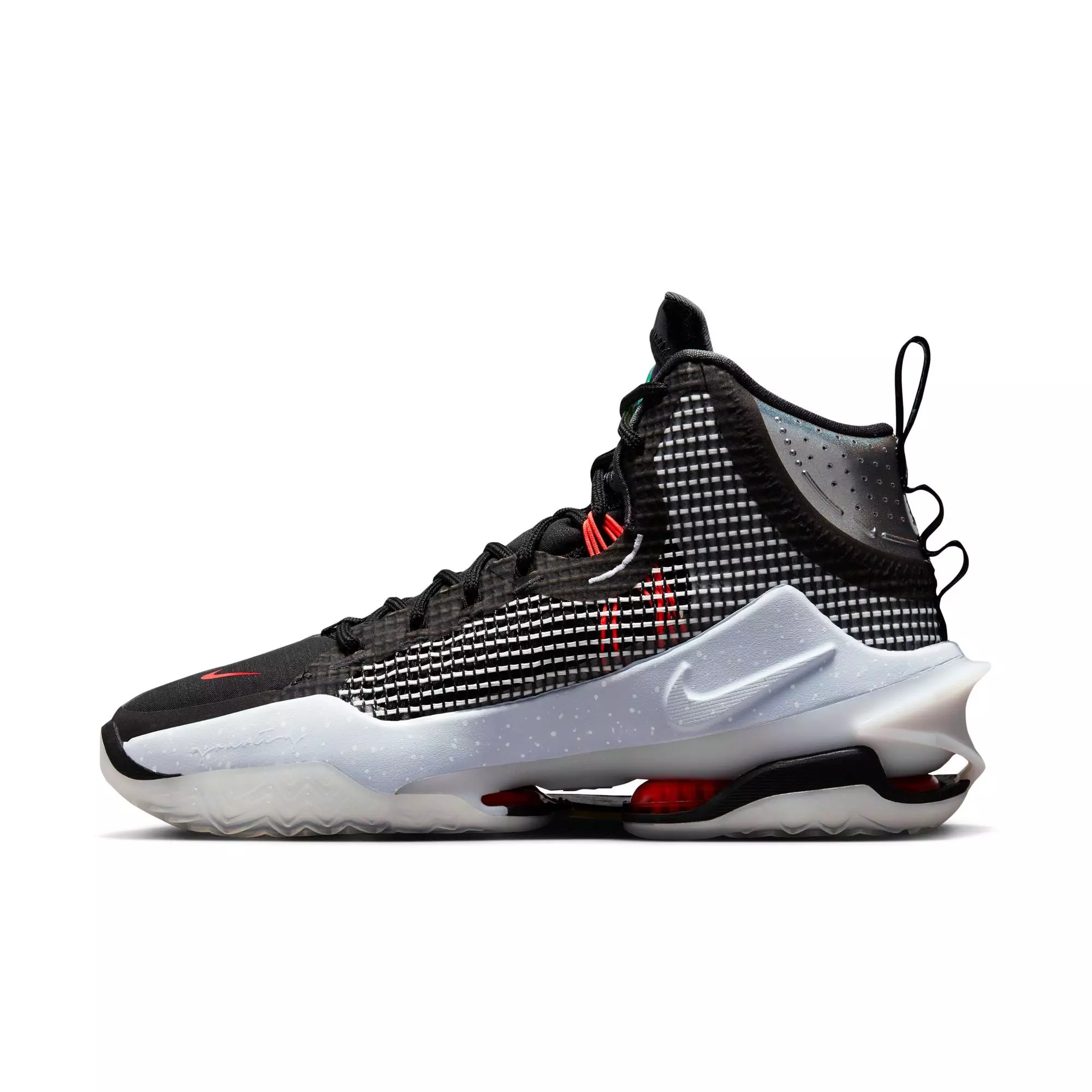 Nike Air Zoom G.T. Jump "Black/White" Men's Basketball Shoe - BLACK/WHITE/RED
